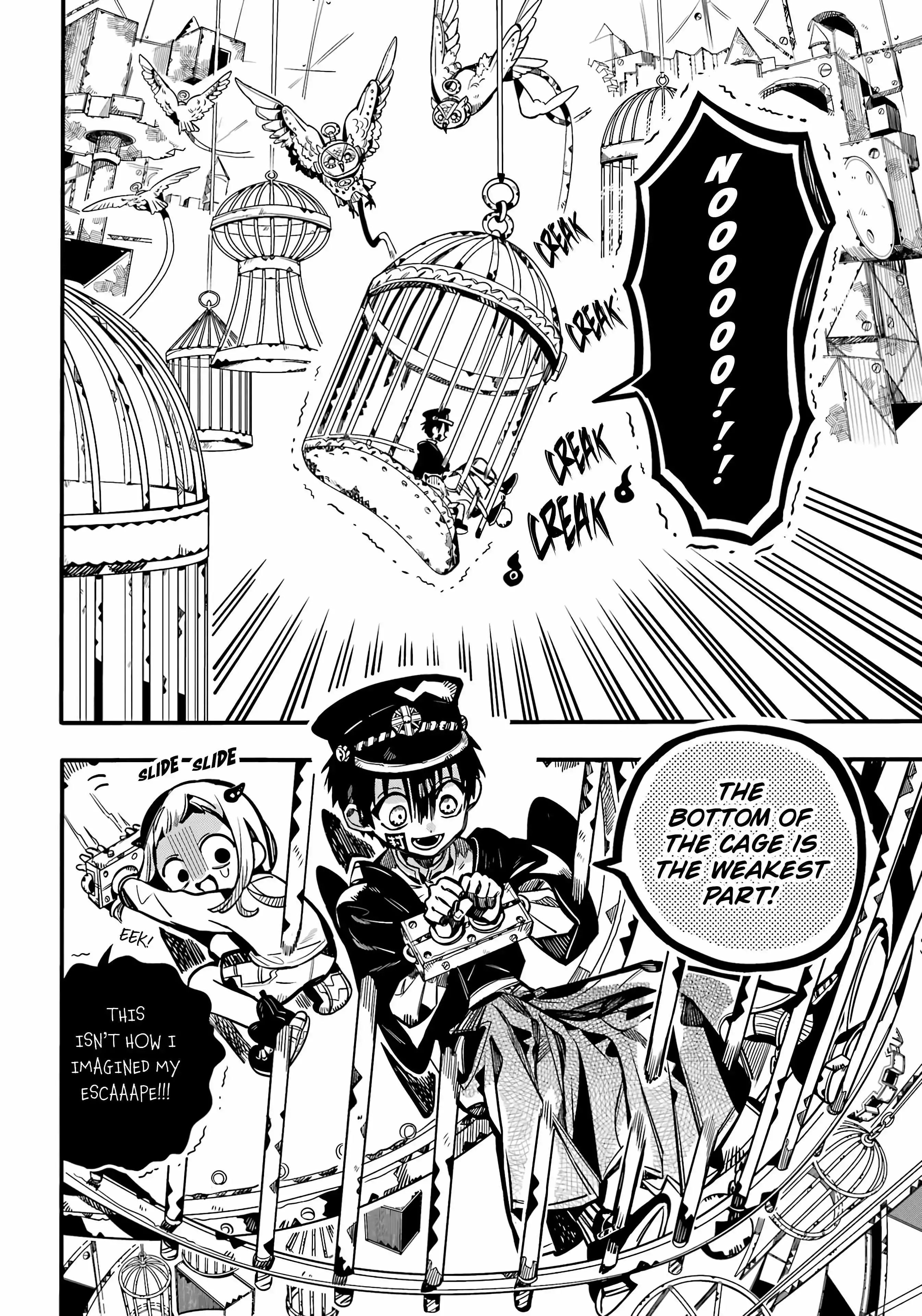 Jibaku Shounen Hanako-kun Chapter 108 page 17