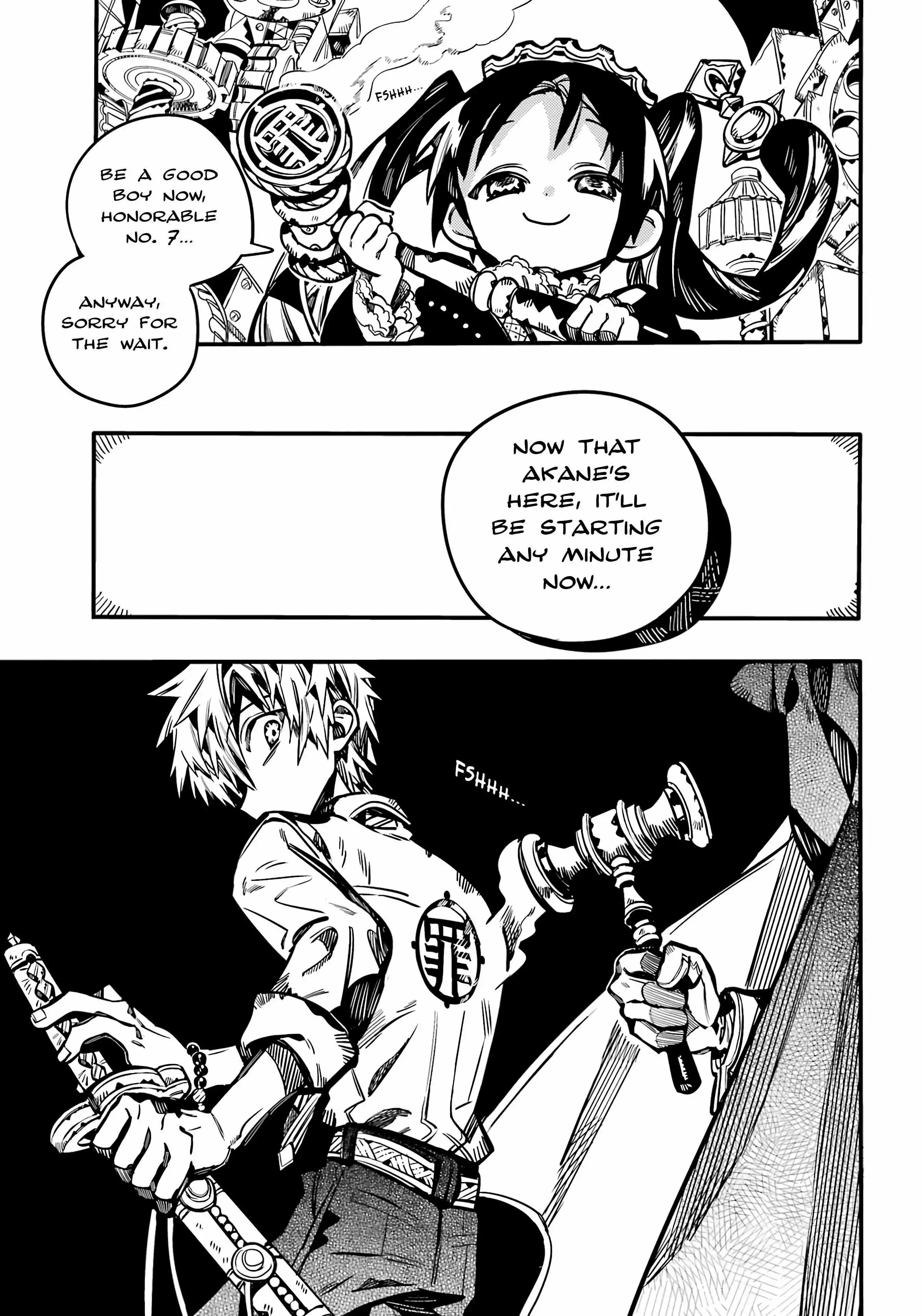 Jibaku Shounen Hanako-kun Chapter 108 page 31