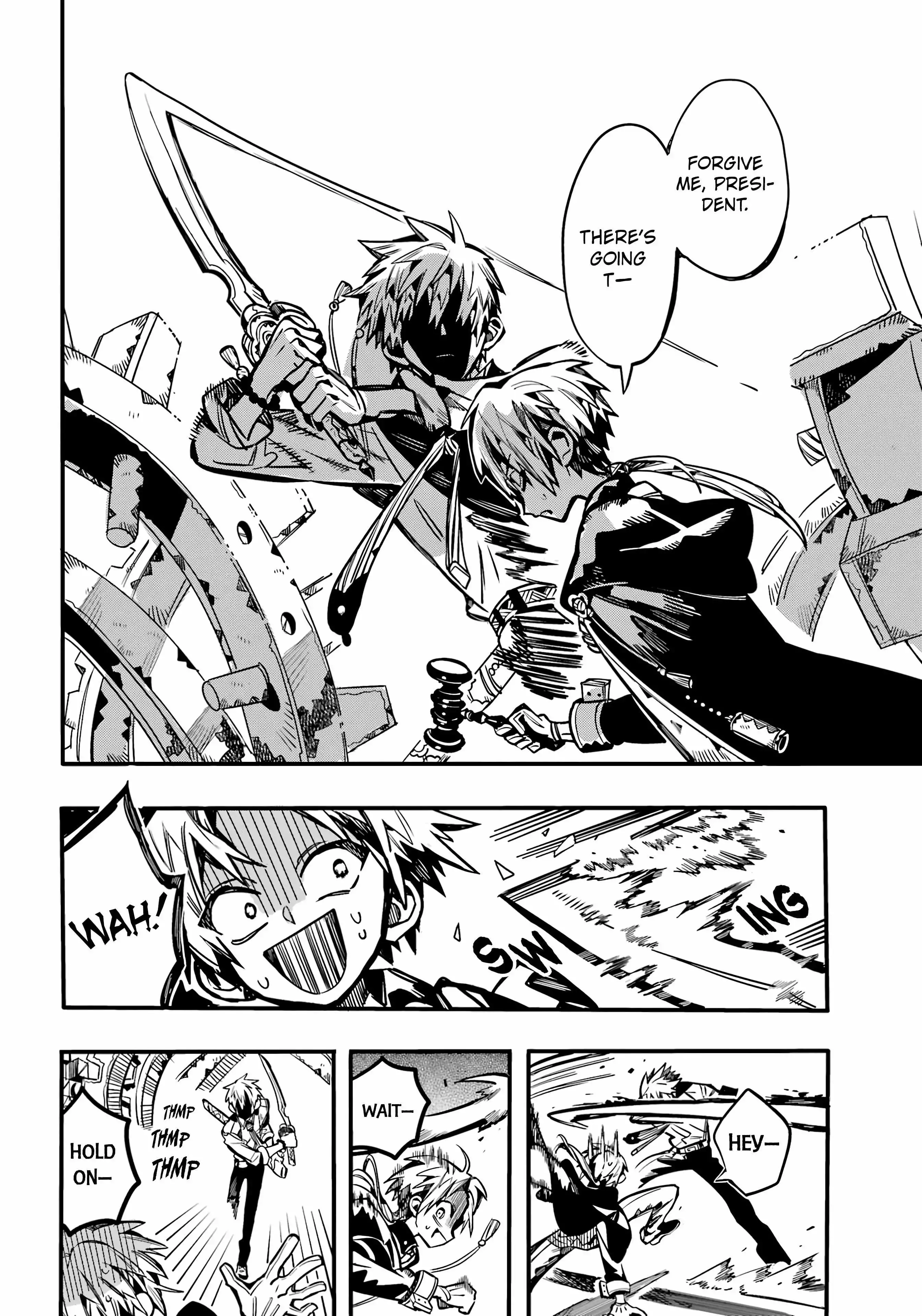 Jibaku Shounen Hanako-kun Chapter 108 page 32