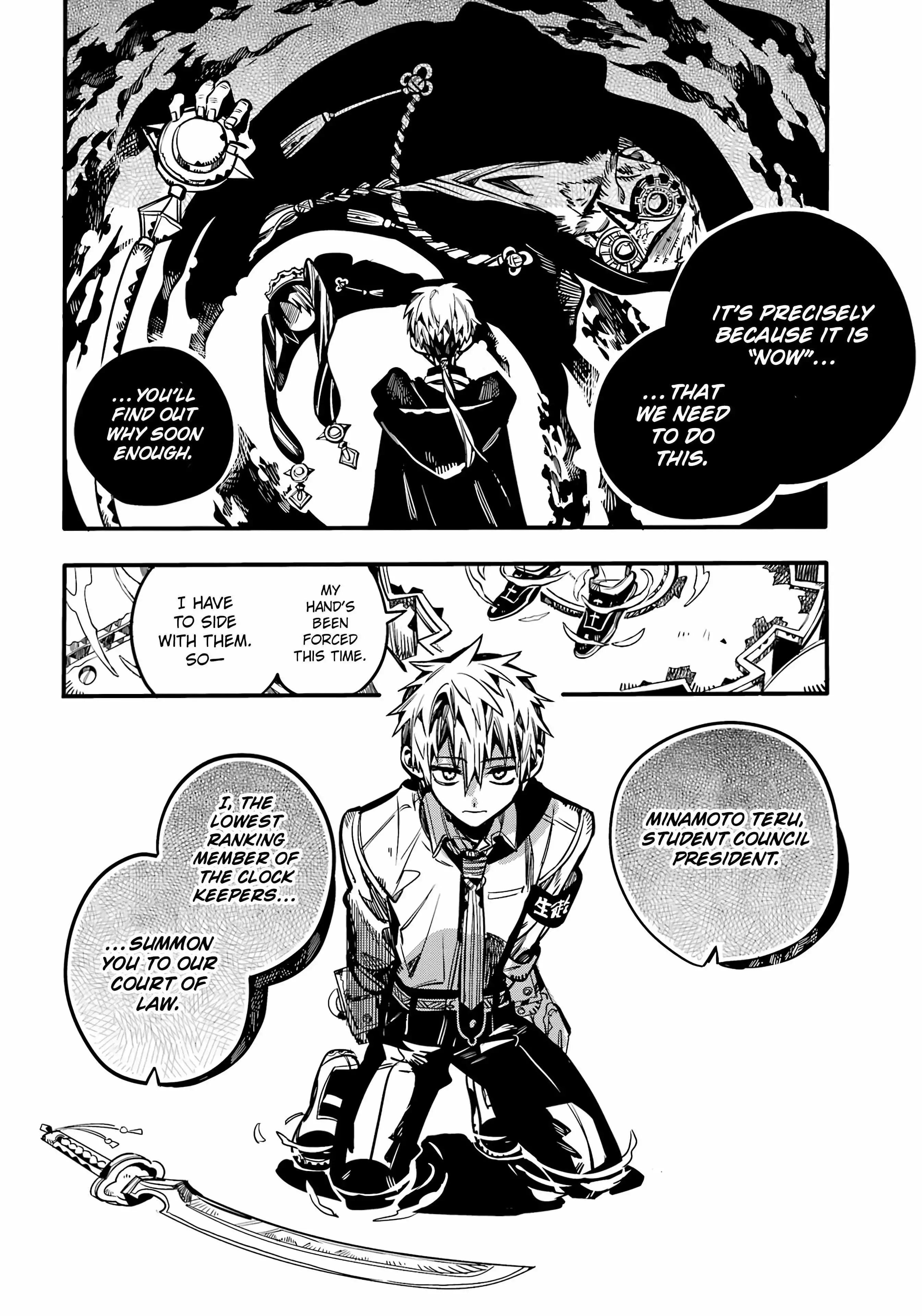 Jibaku Shounen Hanako-kun Chapter 108 page 36