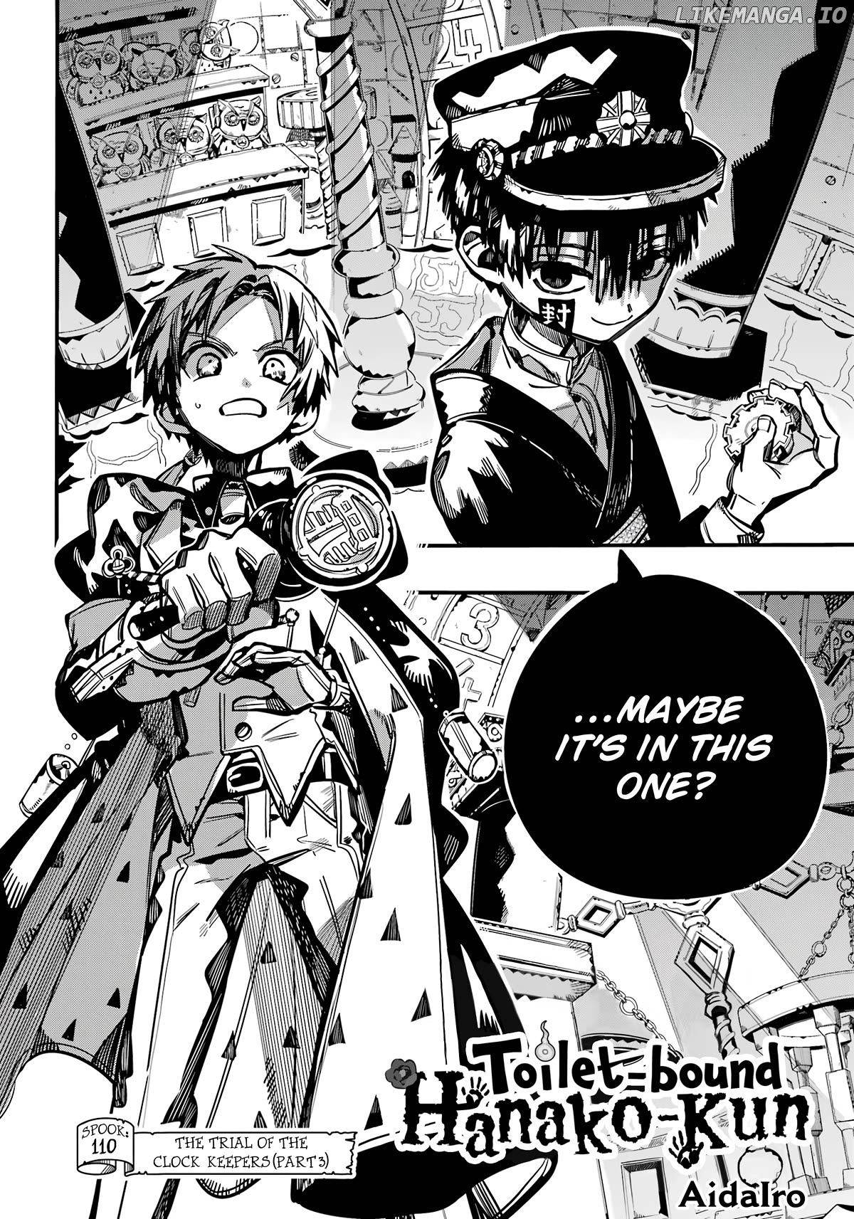 Jibaku Shounen Hanako-kun Chapter 110 page 3