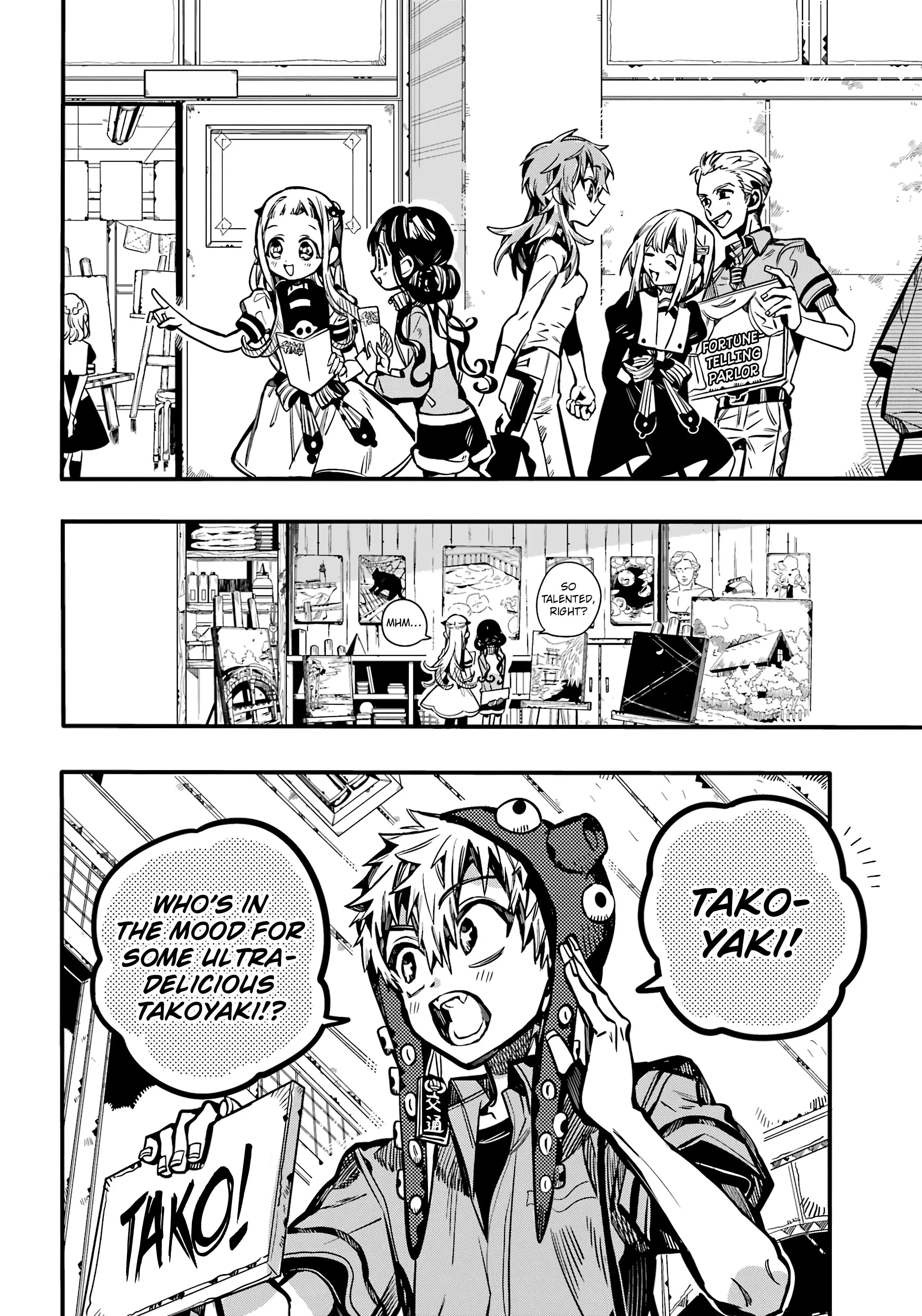 Jibaku Shounen Hanako-kun Chapter 112 page 11