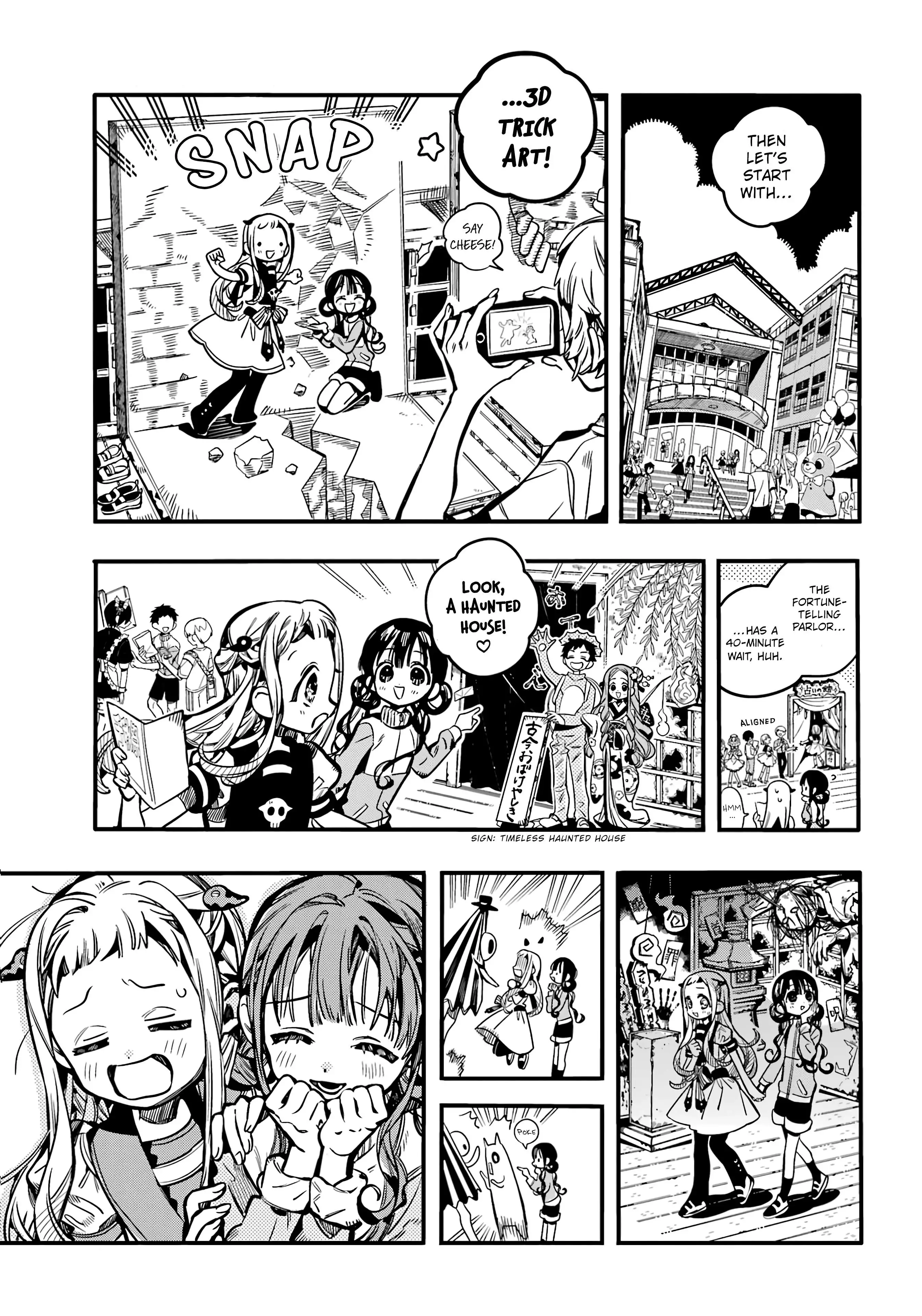 Jibaku Shounen Hanako-kun Chapter 112 page 10
