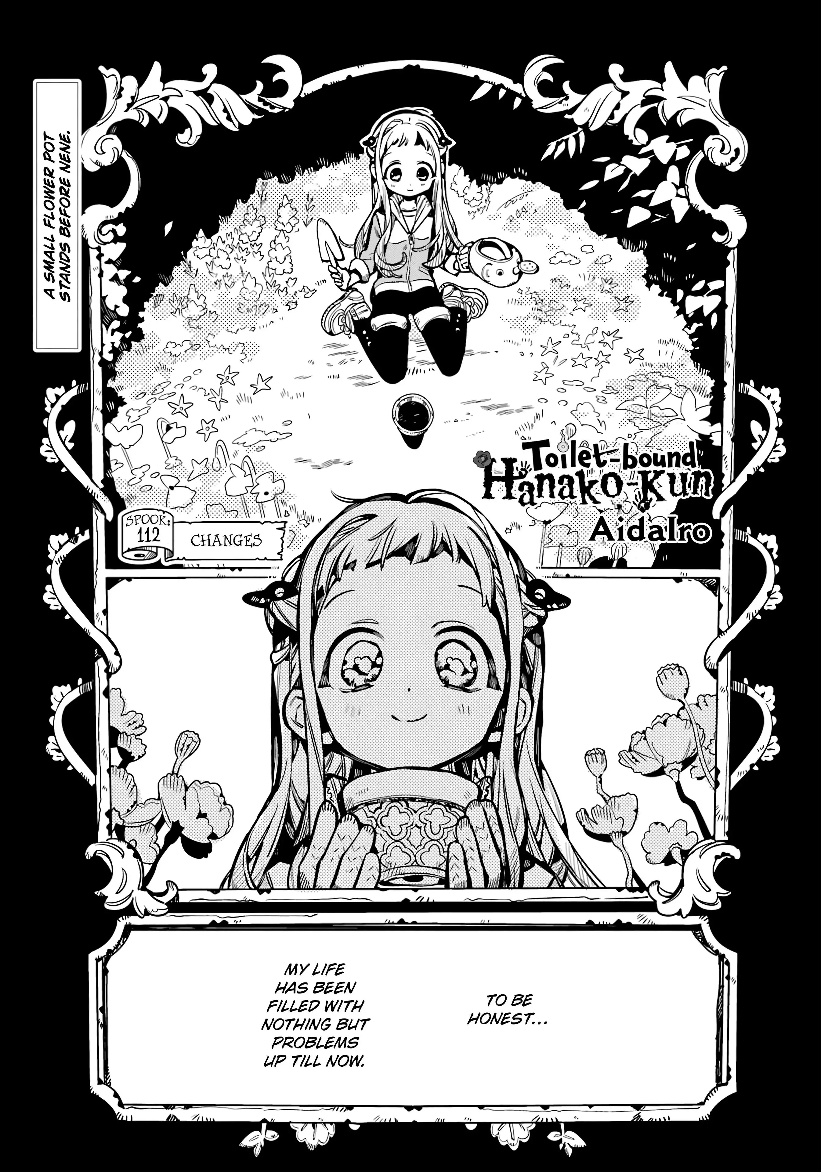Jibaku Shounen Hanako-kun Chapter 112 page 2