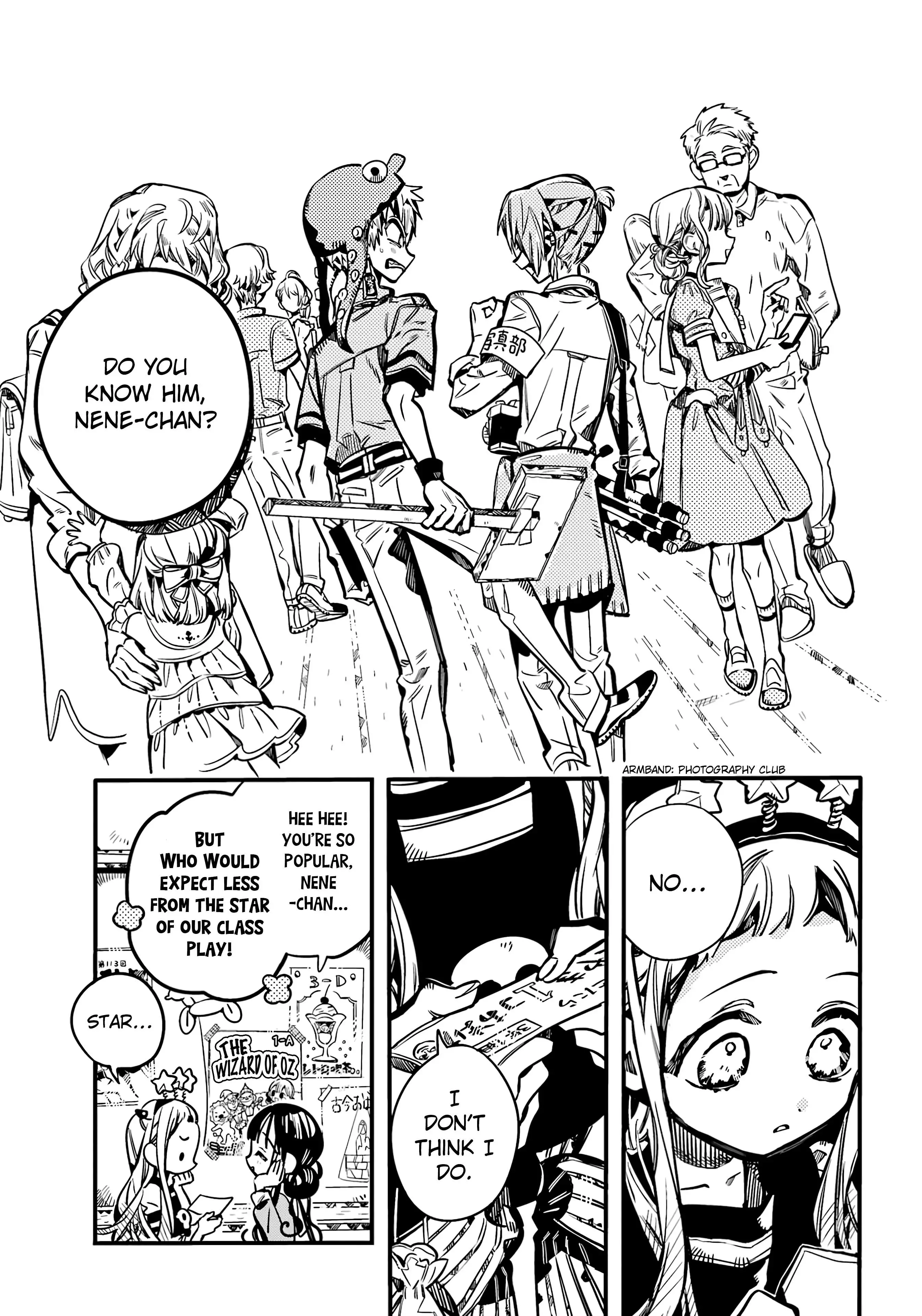 Jibaku Shounen Hanako-kun Chapter 112 page 14