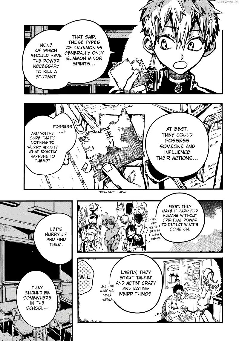 Jibaku Shounen Hanako-kun Chapter 115 page 29