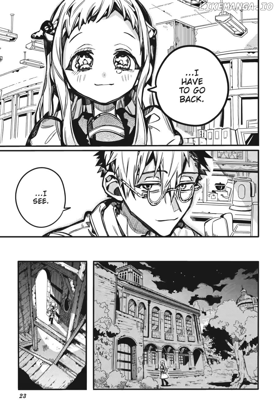 Jibaku Shounen Hanako-kun Chapter 122 page 23