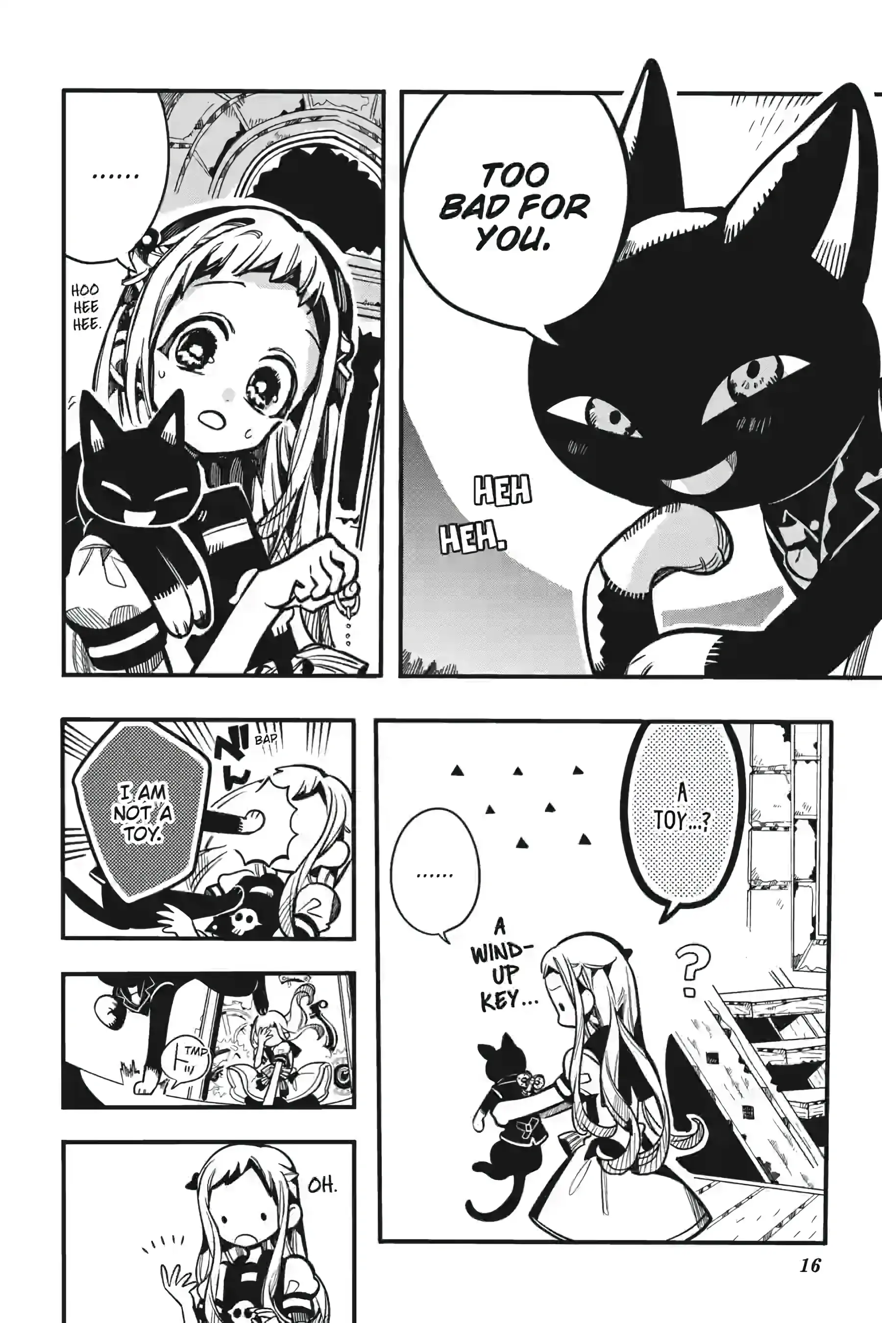 Jibaku Shounen Hanako-kun Chapter 123 page 16