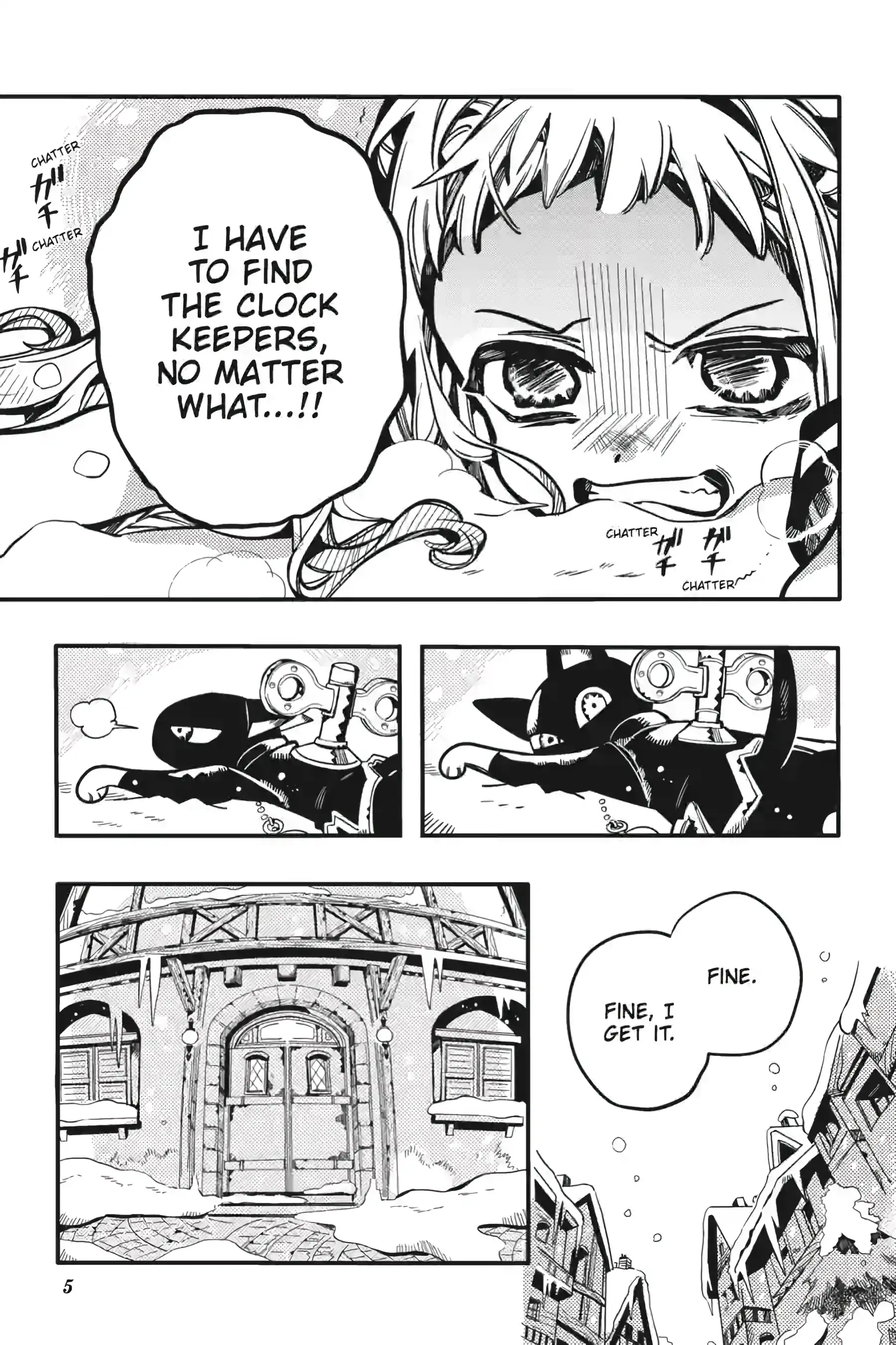 Jibaku Shounen Hanako-kun Chapter 124 page 5