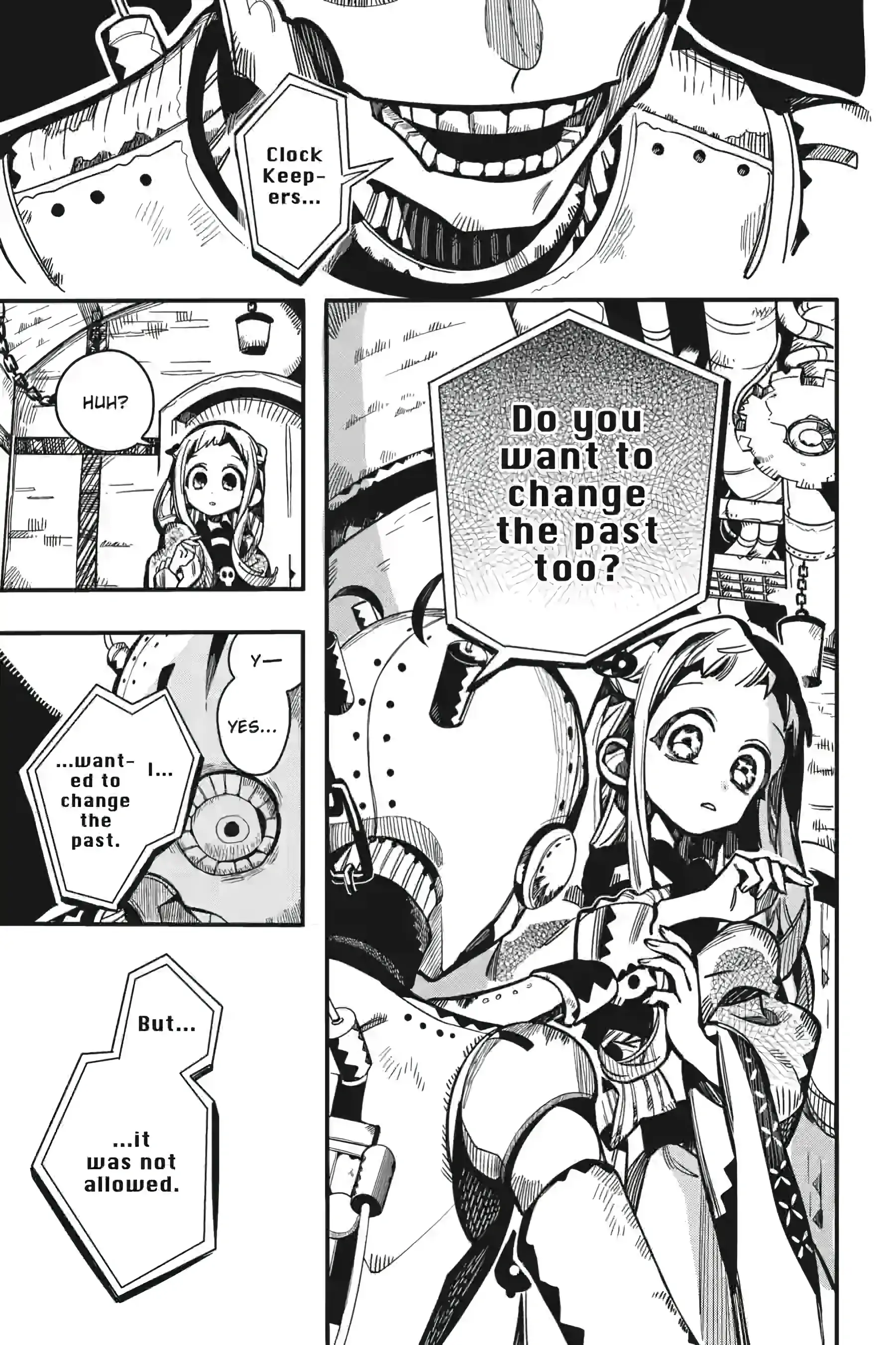 Jibaku Shounen Hanako-kun Chapter 124 page 17