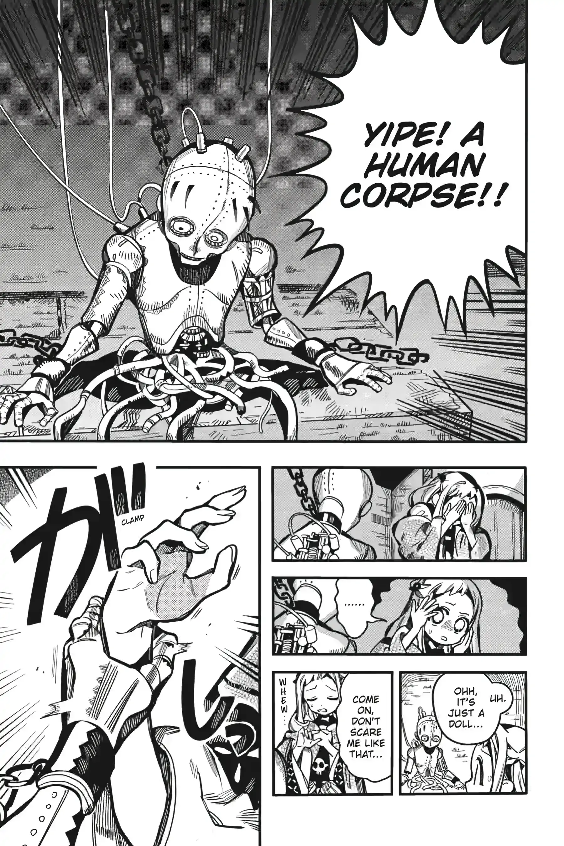Jibaku Shounen Hanako-kun Chapter 124 page 15