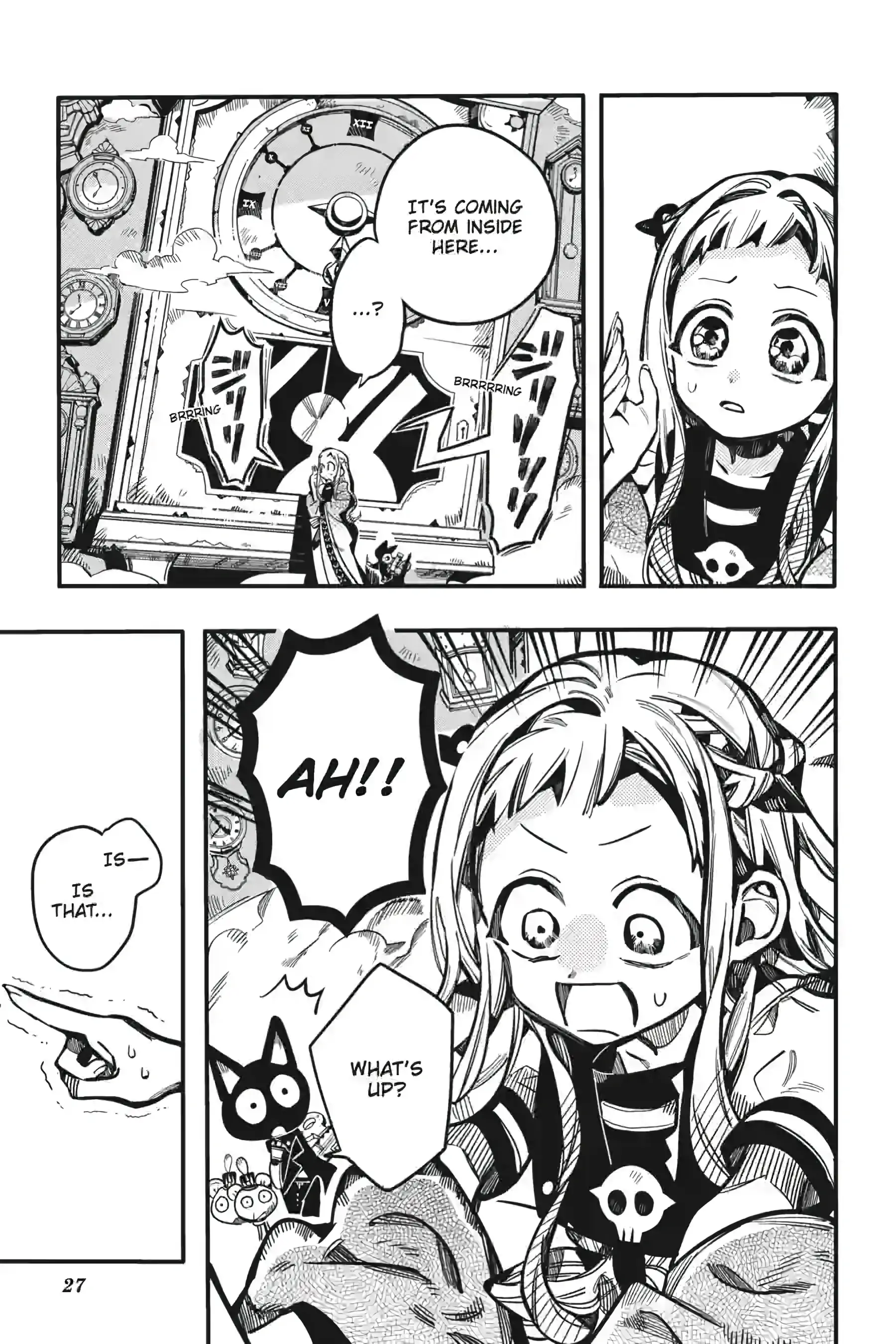 Jibaku Shounen Hanako-kun Chapter 124 page 27