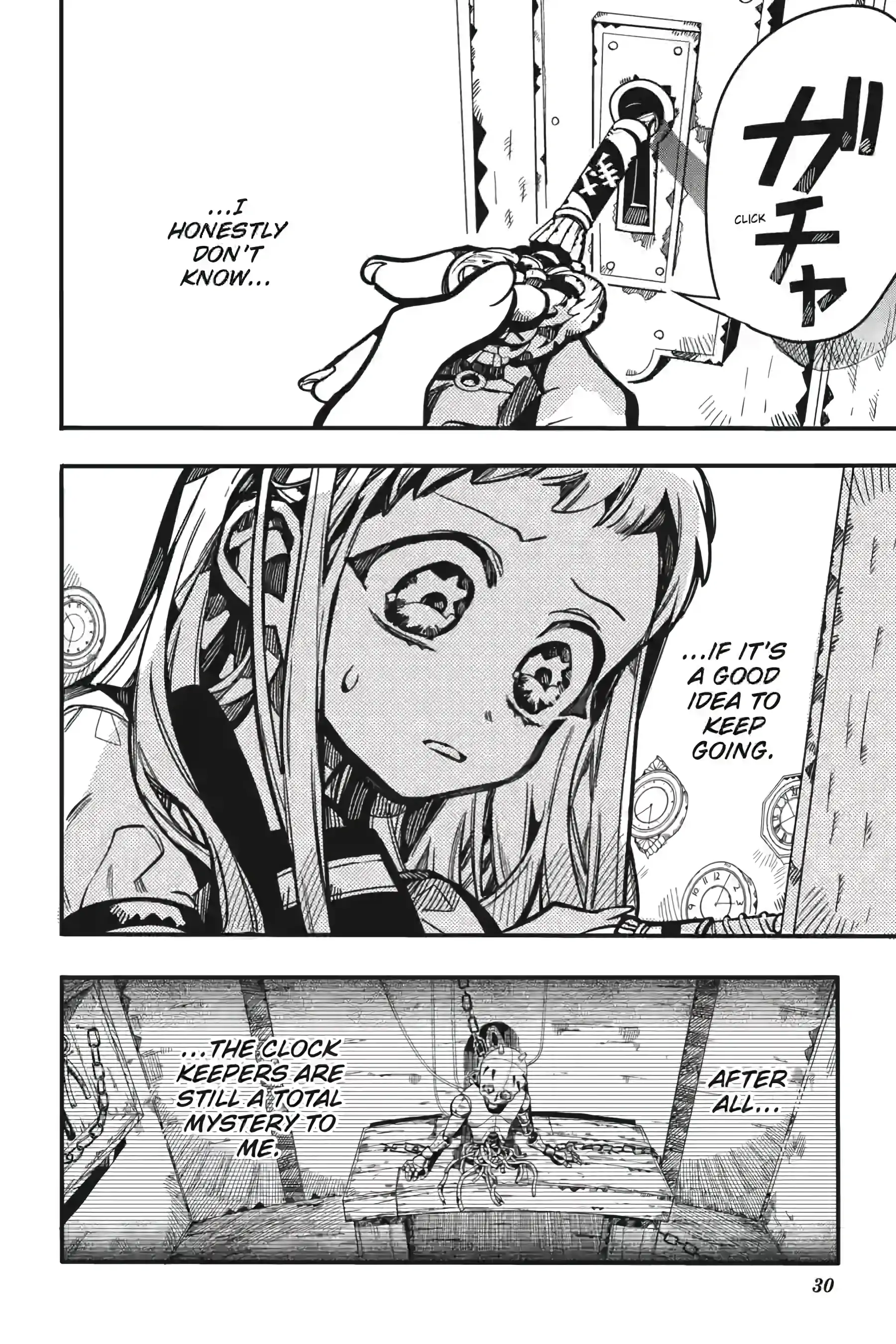 Jibaku Shounen Hanako-kun Chapter 124 page 30
