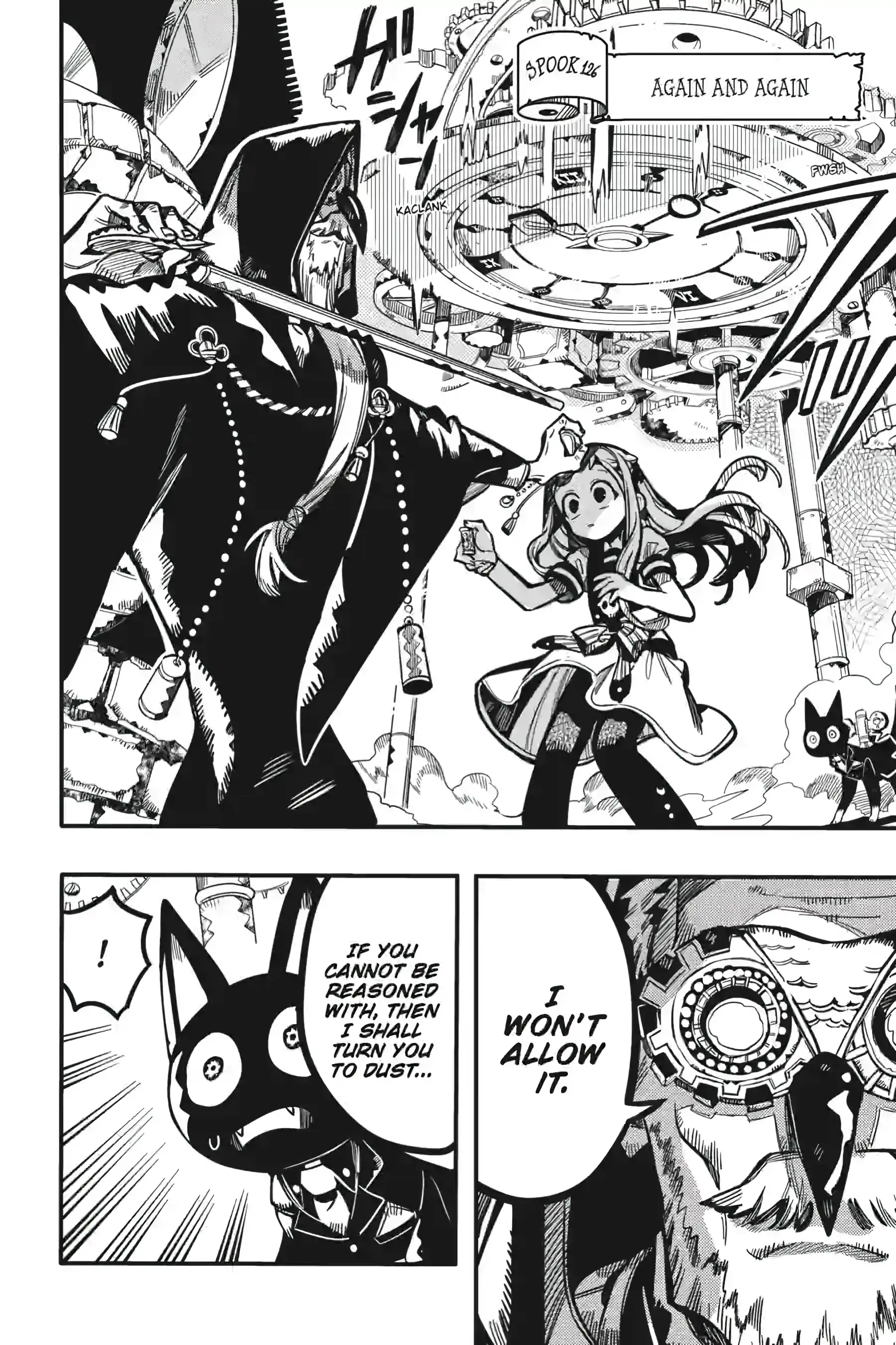 Jibaku Shounen Hanako-kun Chapter 126 page 2