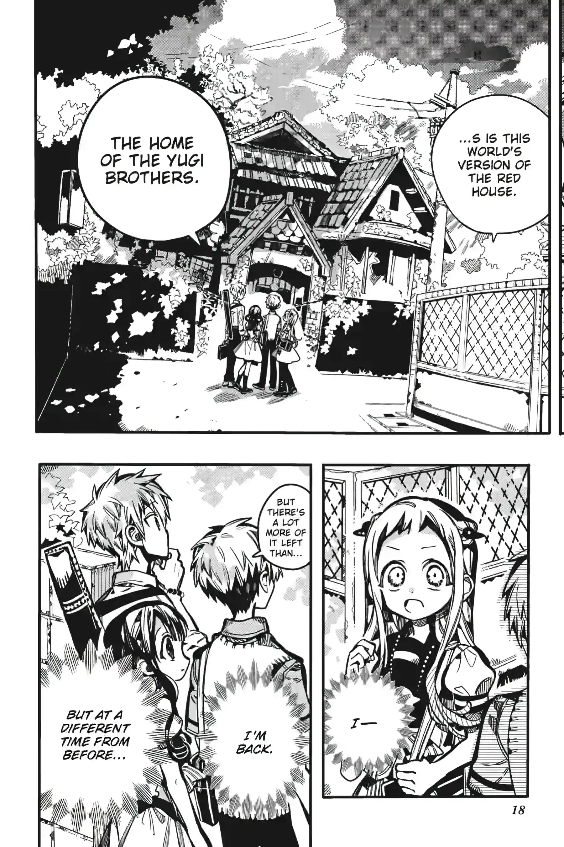 Jibaku Shounen Hanako-kun Chapter 126 page 18