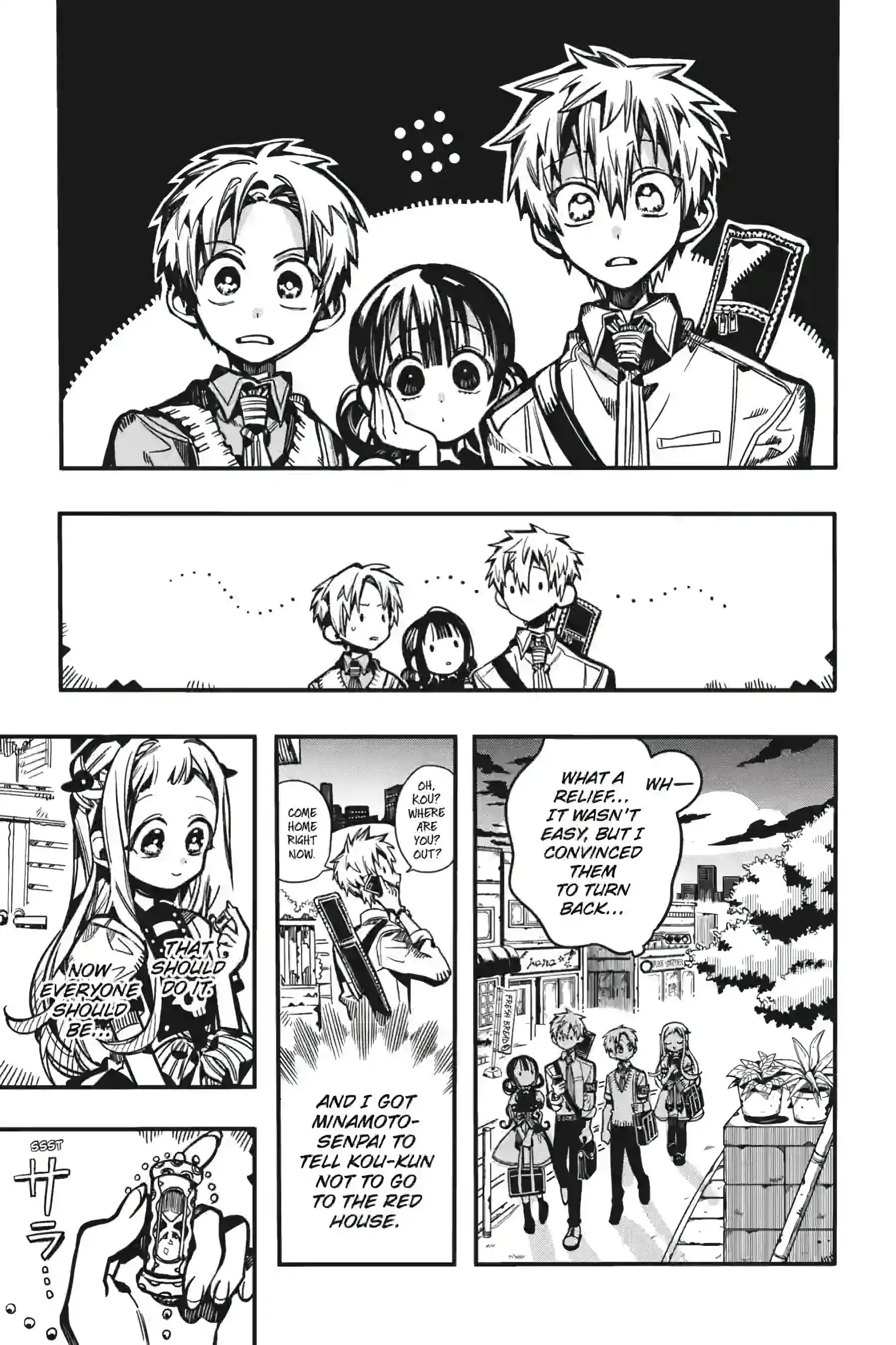 Jibaku Shounen Hanako-kun Chapter 126 page 21
