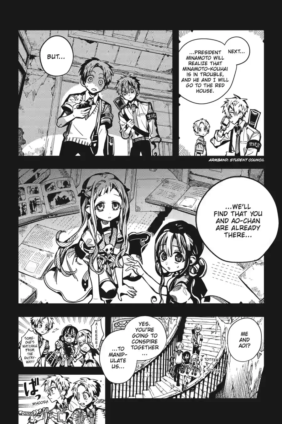 Jibaku Shounen Hanako-kun Chapter 127 page 8