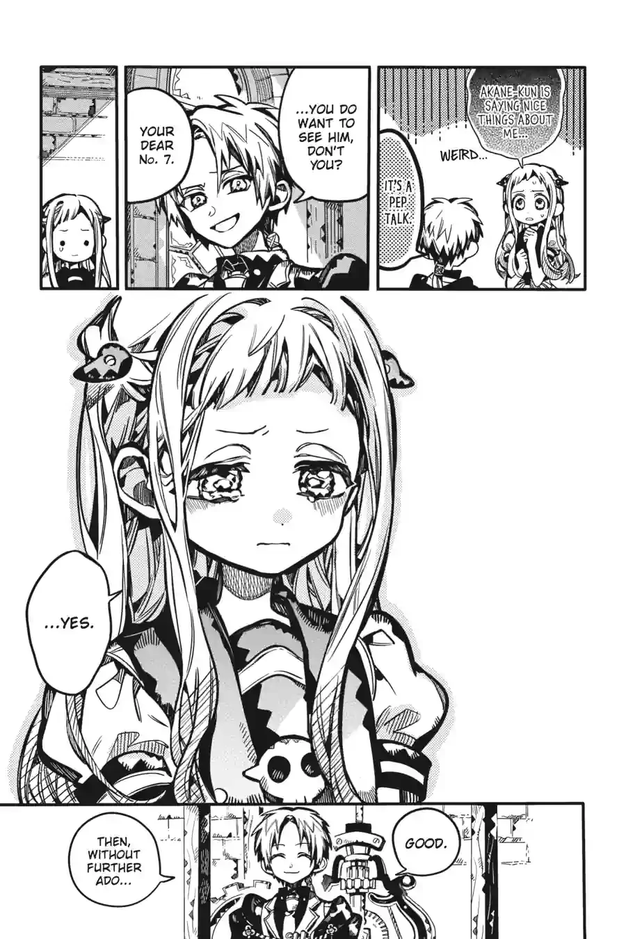 Jibaku Shounen Hanako-kun Chapter 127 page 21