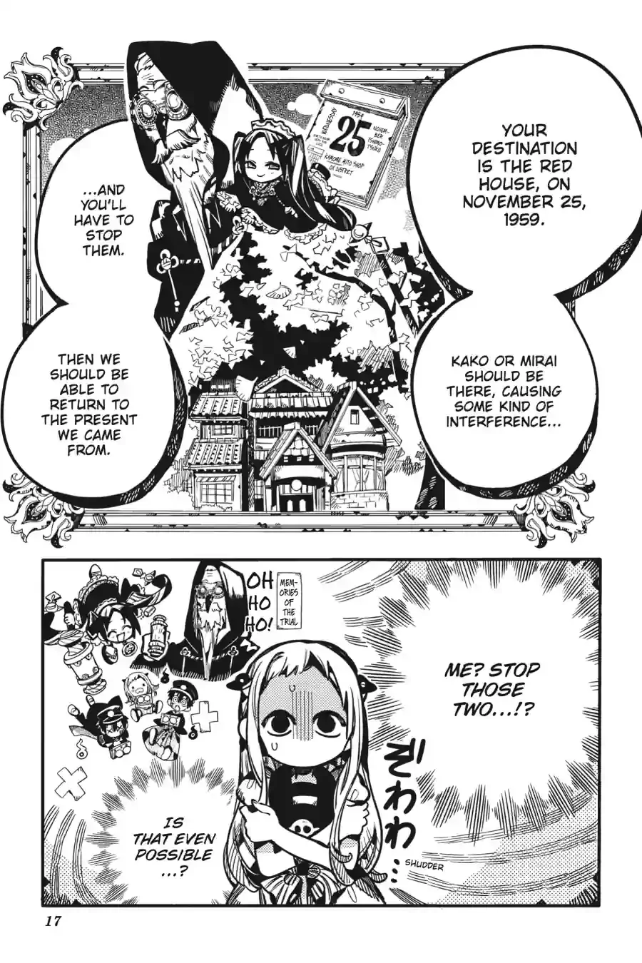 Jibaku Shounen Hanako-kun Chapter 127 page 17