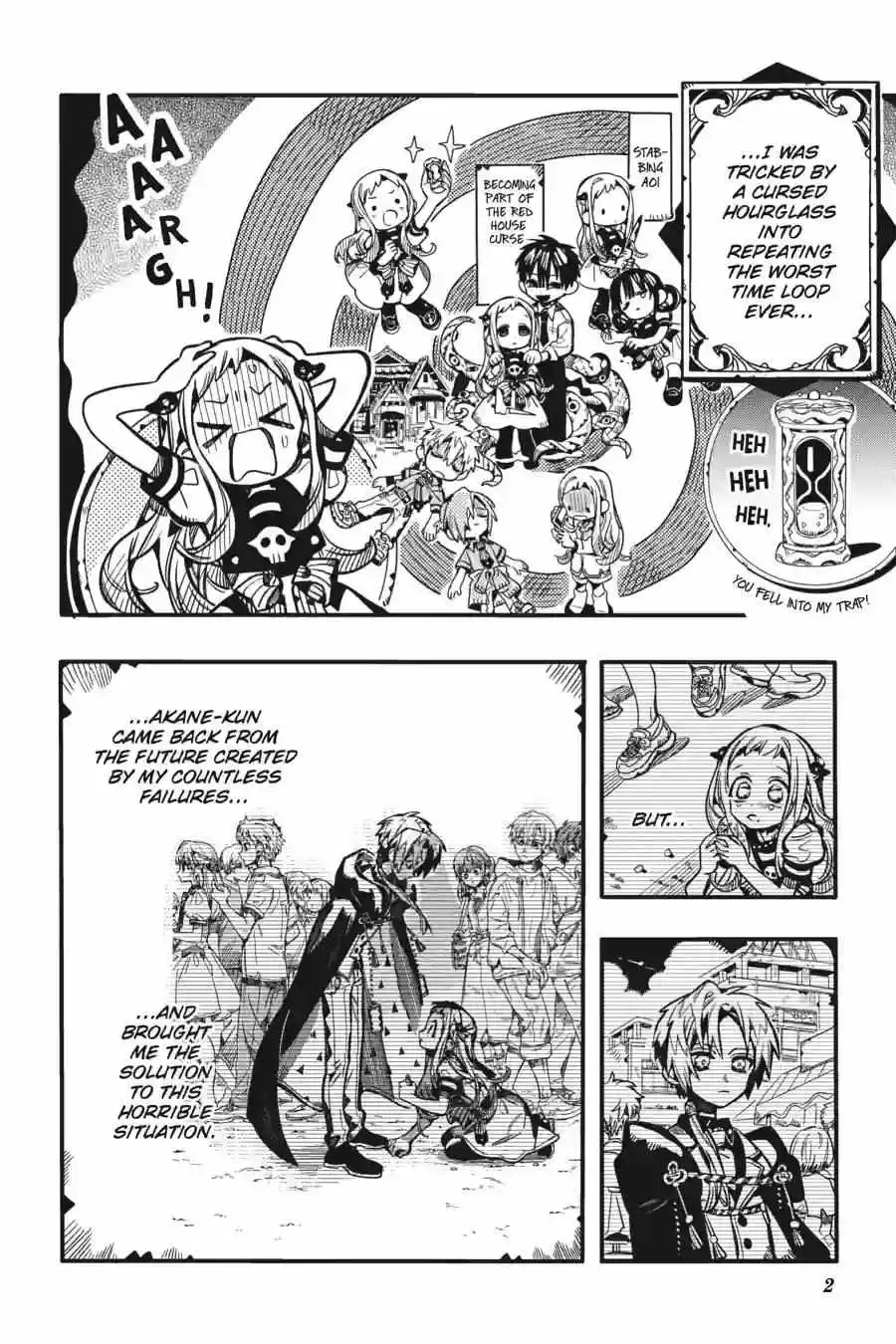 Jibaku Shounen Hanako-kun Chapter 128 page 3