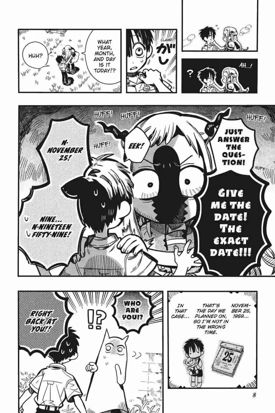 Jibaku Shounen Hanako-kun Chapter 128 page 9