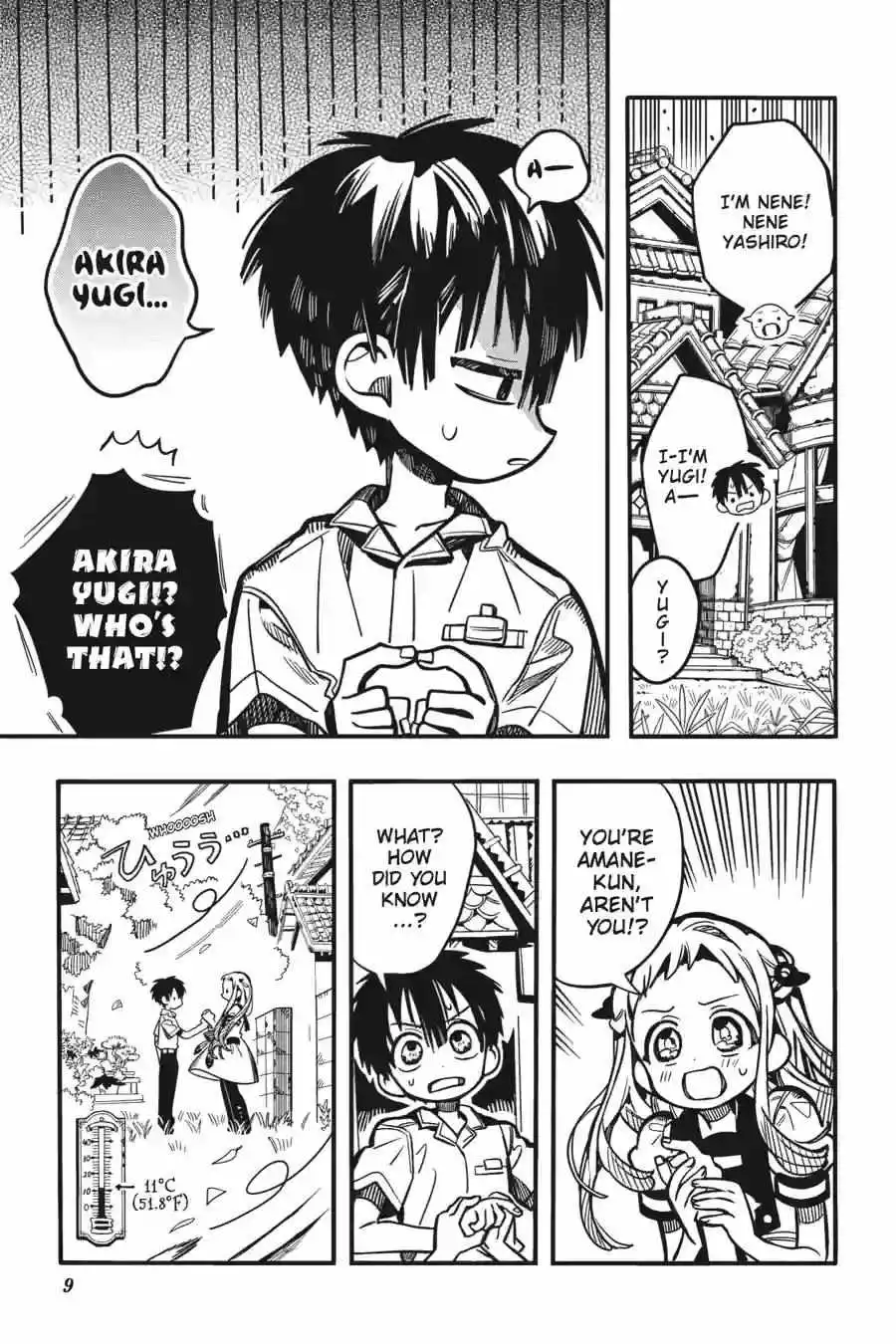 Jibaku Shounen Hanako-kun Chapter 128 page 10