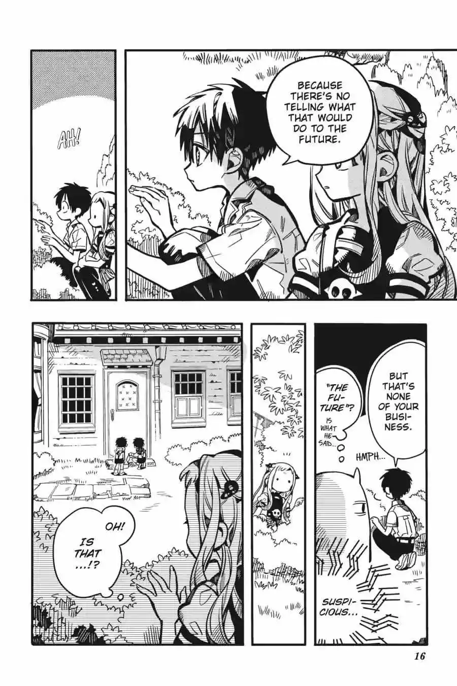 Jibaku Shounen Hanako-kun Chapter 128 page 17