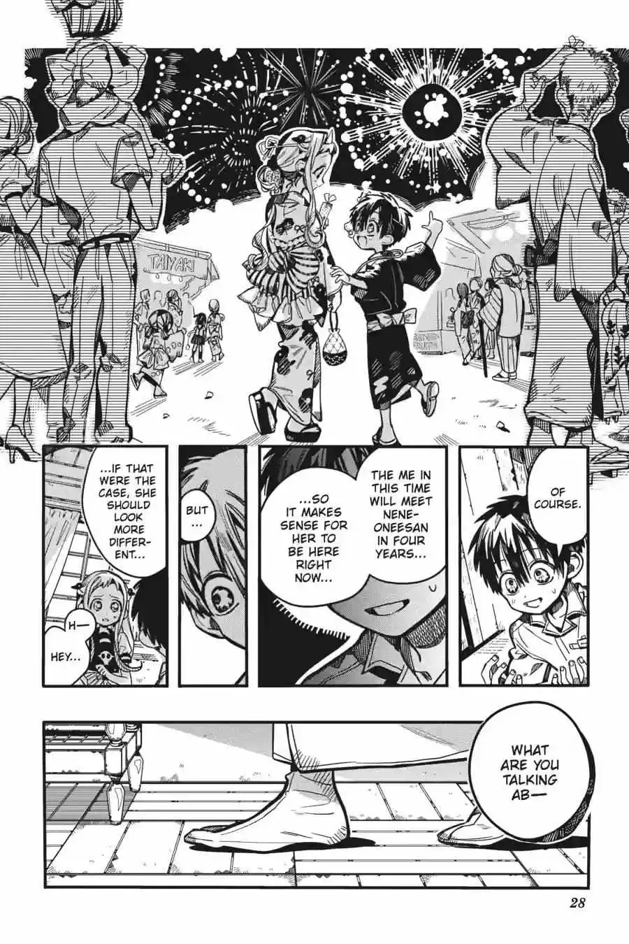 Jibaku Shounen Hanako-kun Chapter 128 page 29
