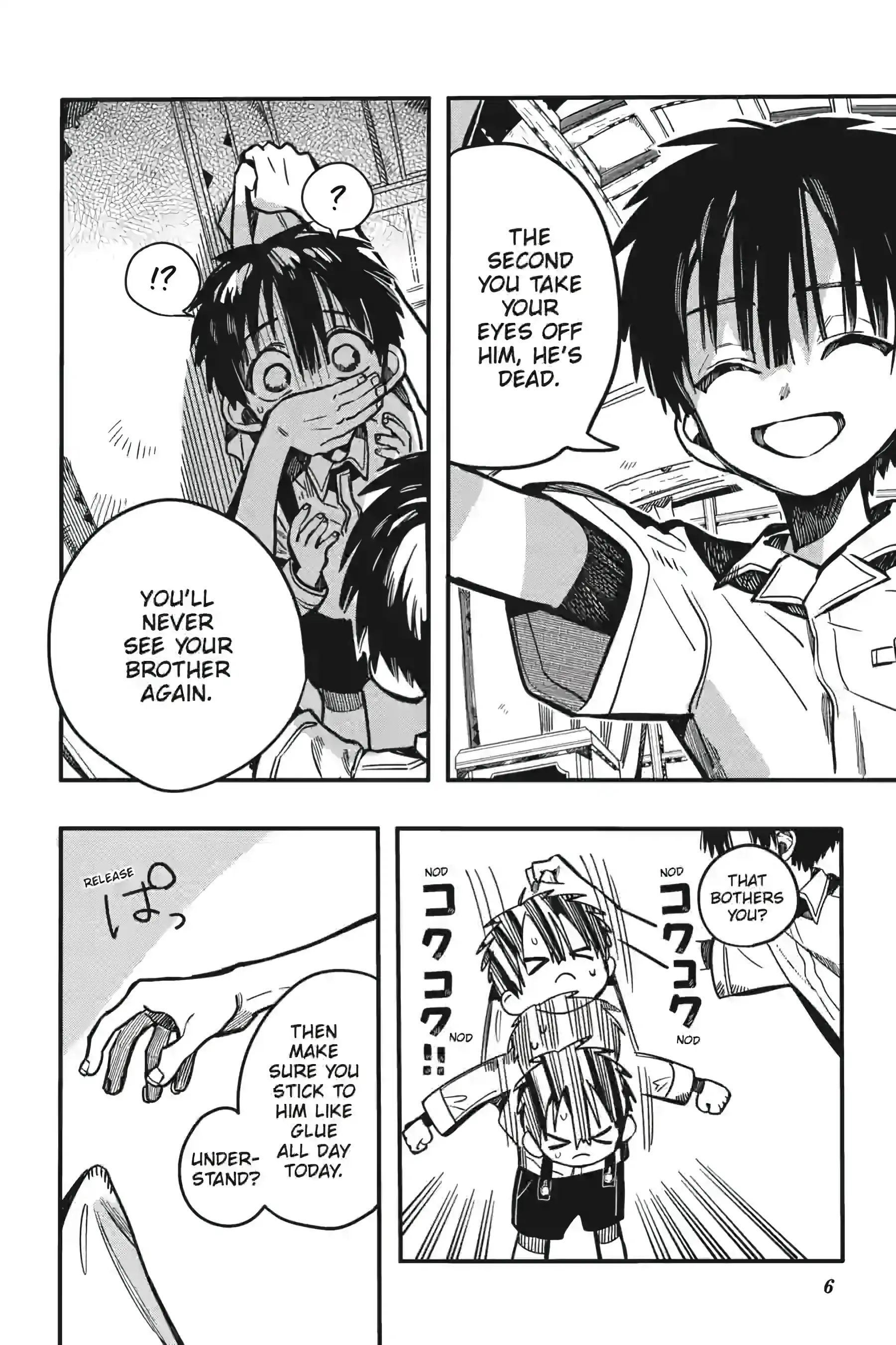 Jibaku Shounen Hanako-kun Chapter 129 page 6