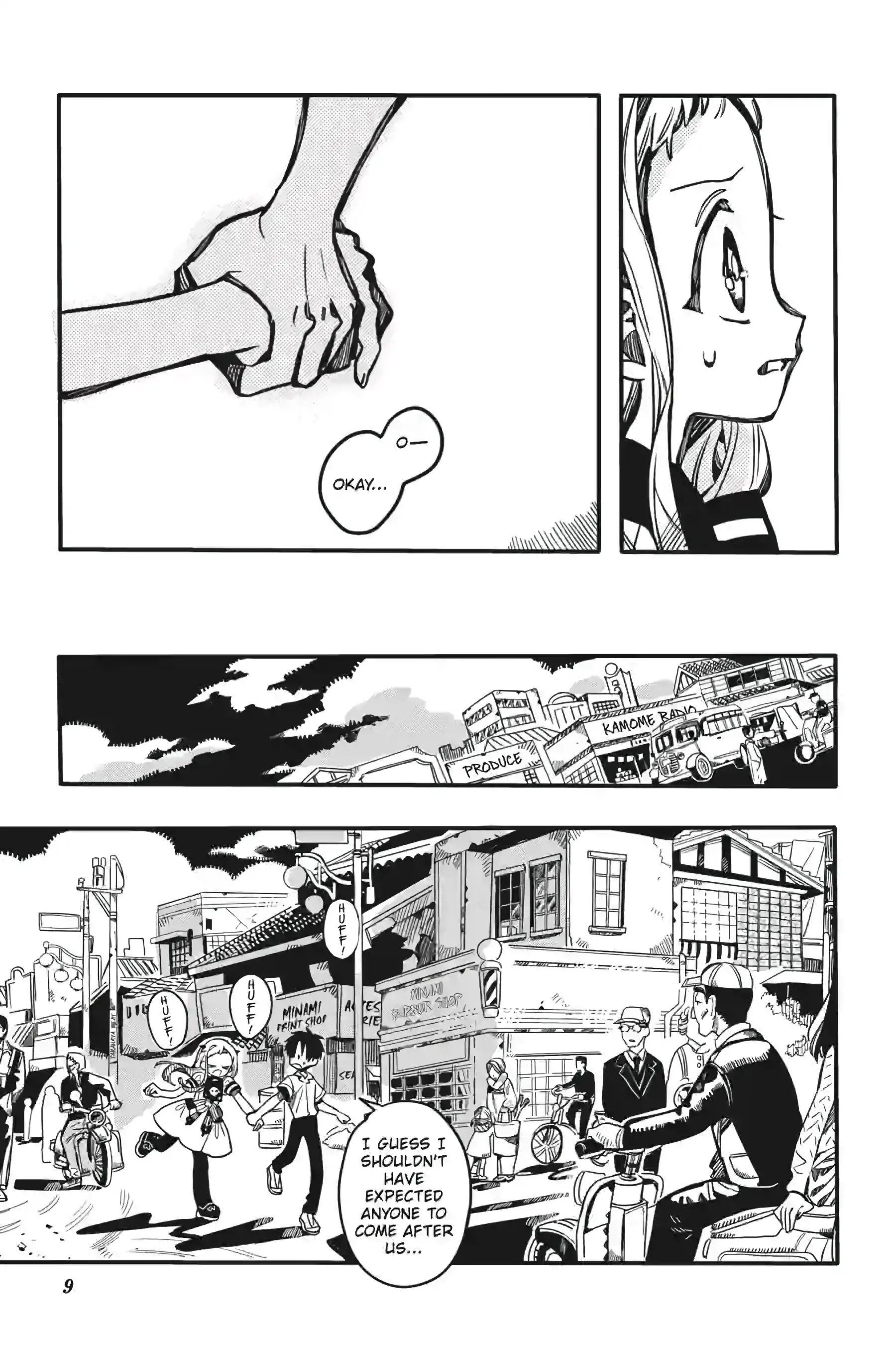 Jibaku Shounen Hanako-kun Chapter 129 page 9