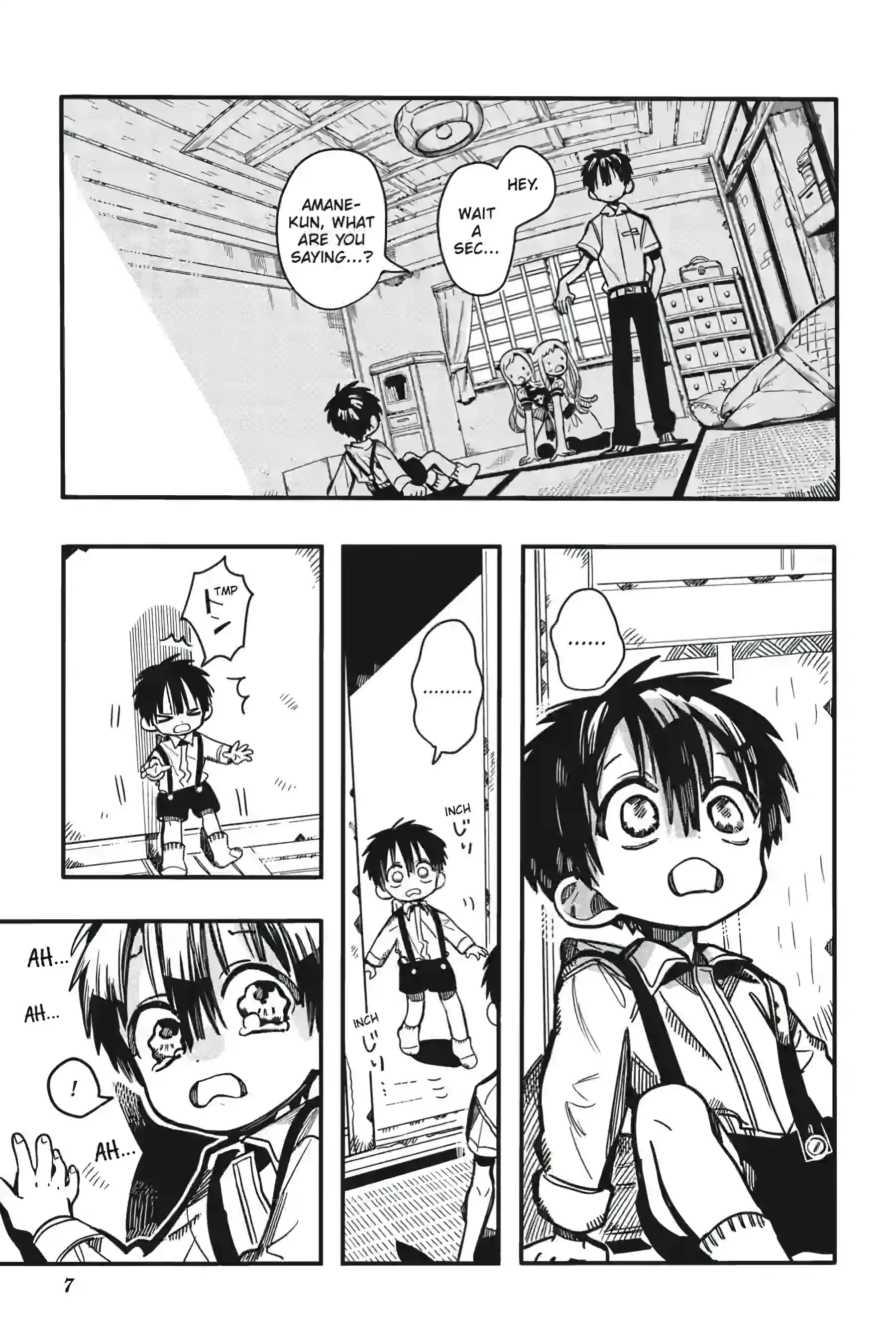 Jibaku Shounen Hanako-kun Chapter 129 page 7