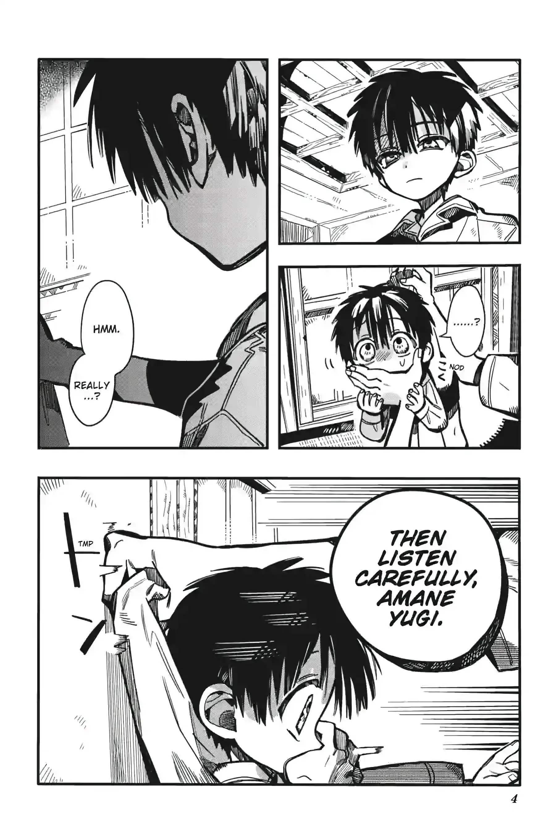 Jibaku Shounen Hanako-kun Chapter 129 page 4
