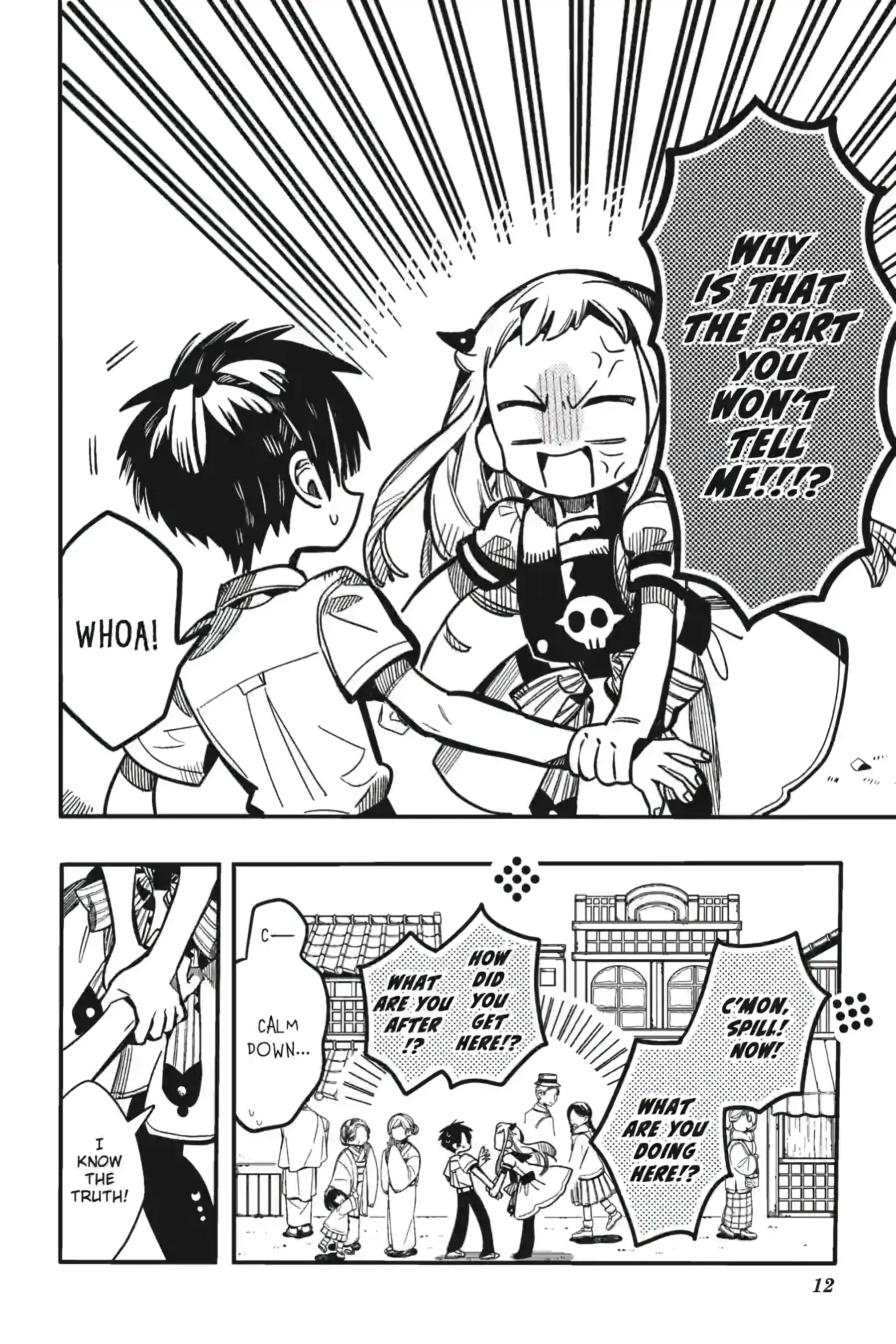 Jibaku Shounen Hanako-kun Chapter 129 page 12