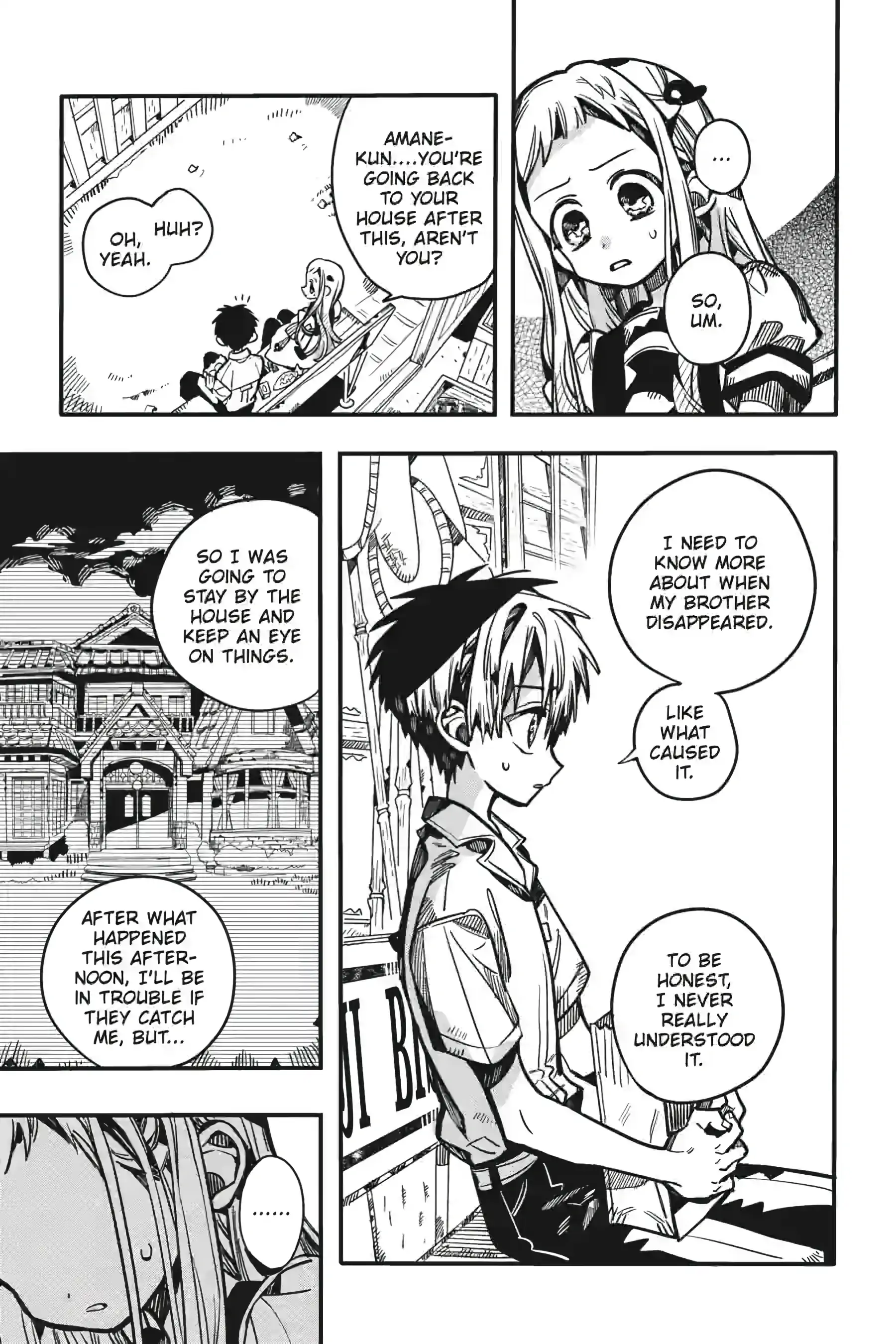 Jibaku Shounen Hanako-kun Chapter 130 page 3