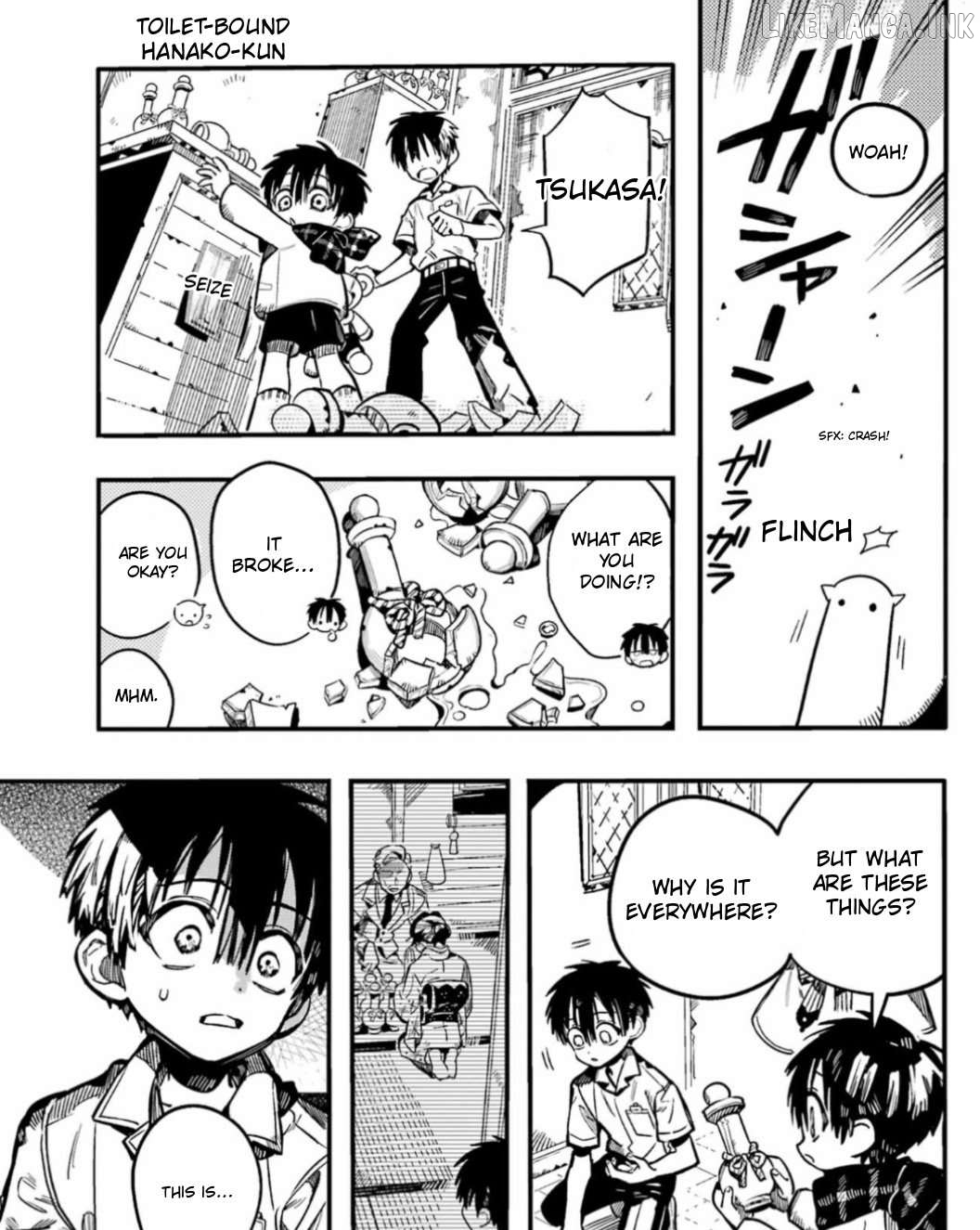 Jibaku Shounen Hanako-kun Chapter 131 page 8