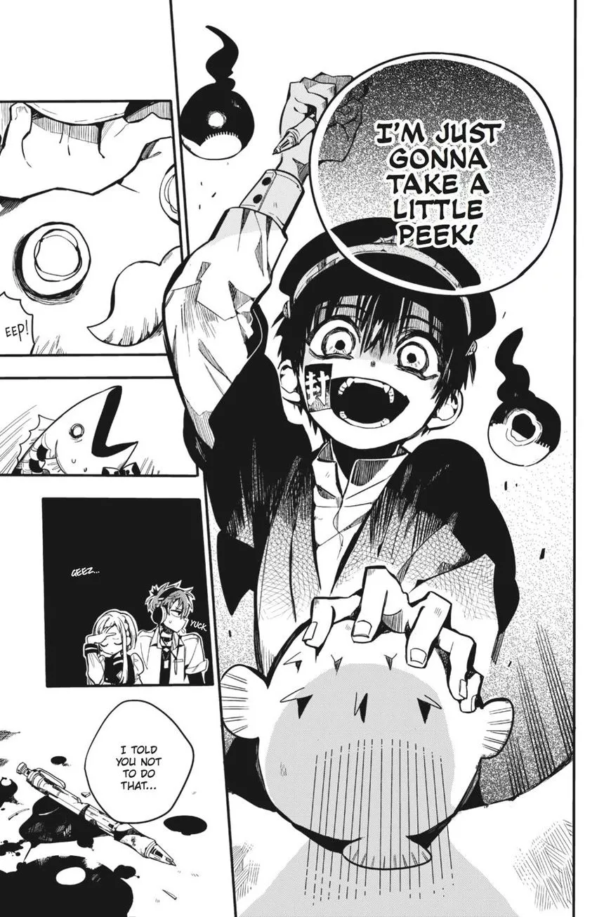 Jibaku Shounen Hanako-kun Chapter 17 page 29