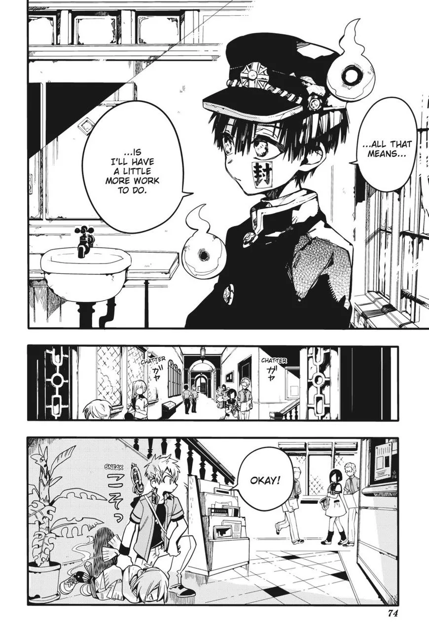 Jibaku Shounen Hanako-kun Chapter 18 page 10