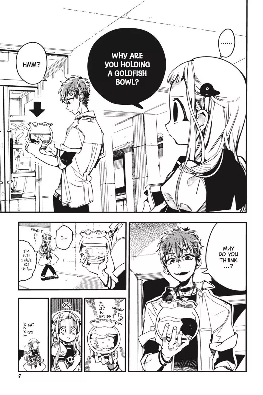 Jibaku Shounen Hanako-kun Chapter 21 page 8