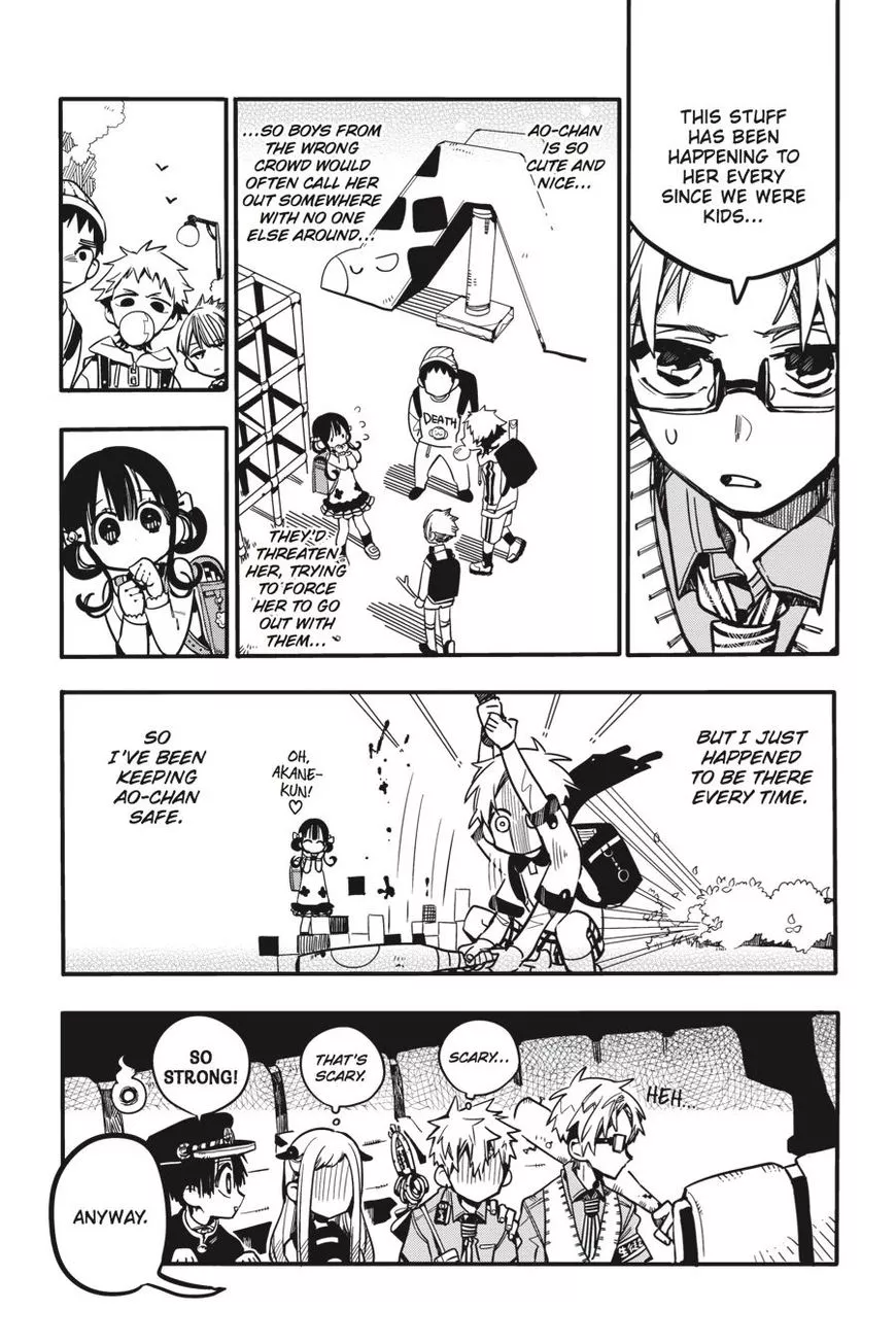 Jibaku Shounen Hanako-kun Chapter 24 page 22