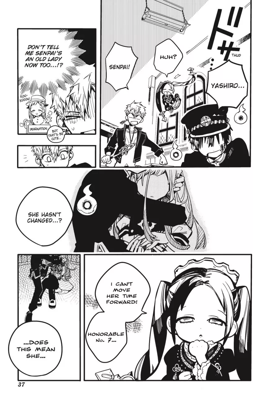 Jibaku Shounen Hanako-kun Chapter 26 page 38