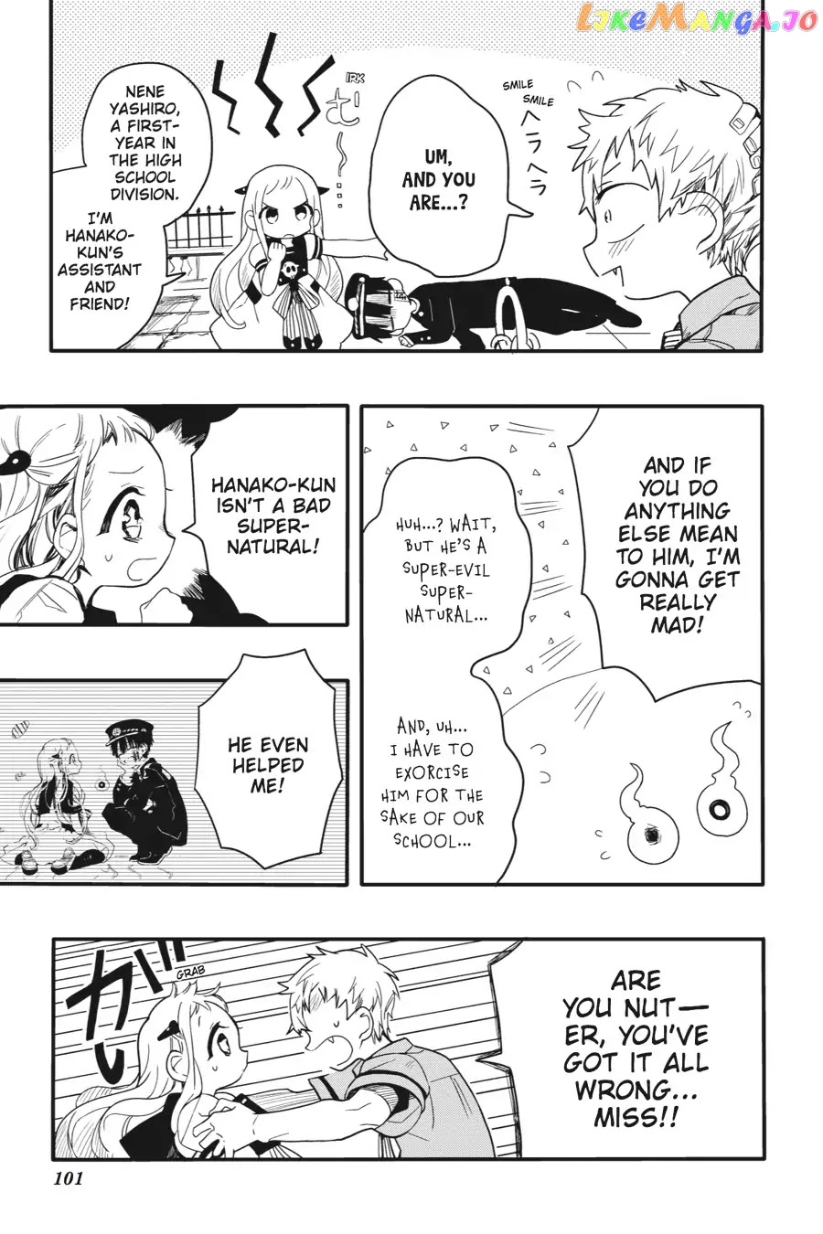Jibaku Shounen Hanako-kun Chapter 3 page 11