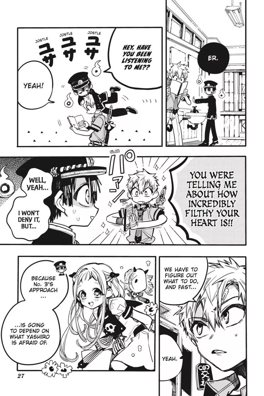 Jibaku Shounen Hanako-kun Chapter 31 page 28