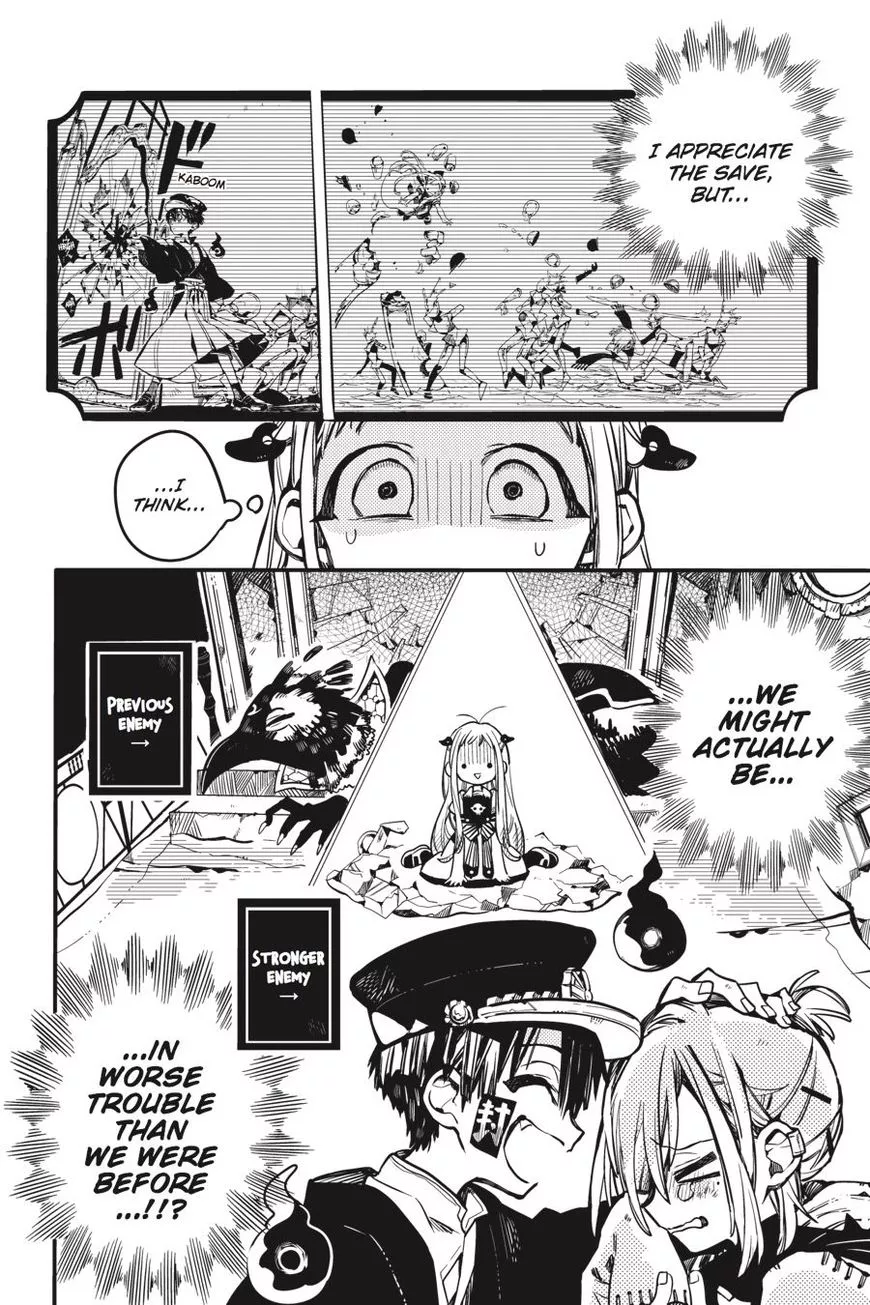 Jibaku Shounen Hanako-kun Chapter 32 page 34