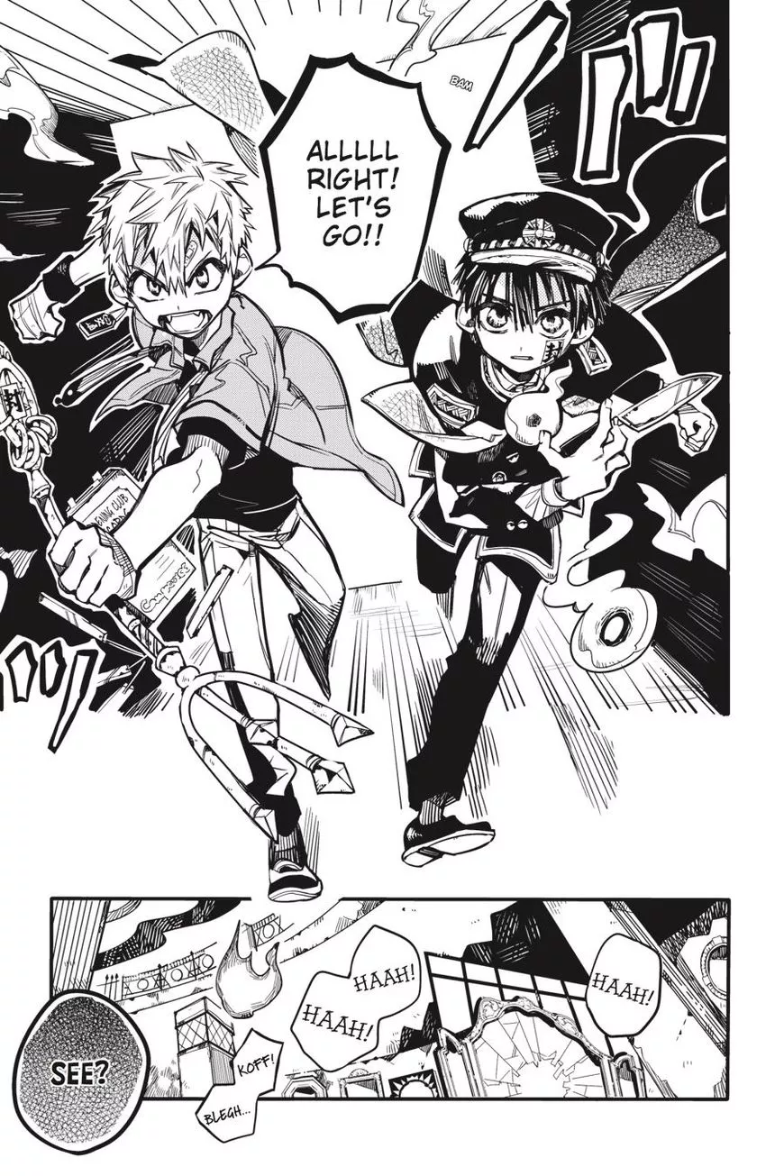 Jibaku Shounen Hanako-kun Chapter 33 page 21