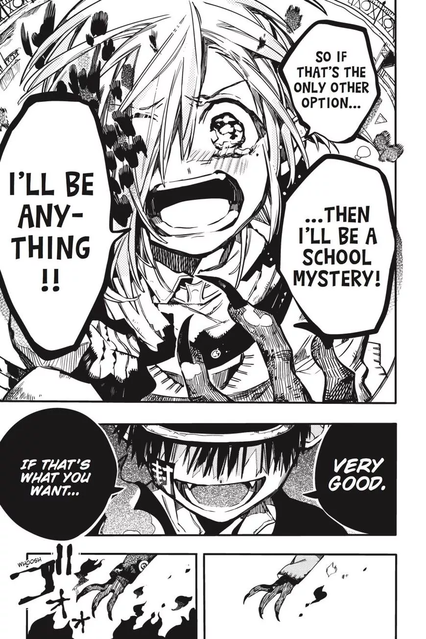 Jibaku Shounen Hanako-kun Chapter 34 page 33