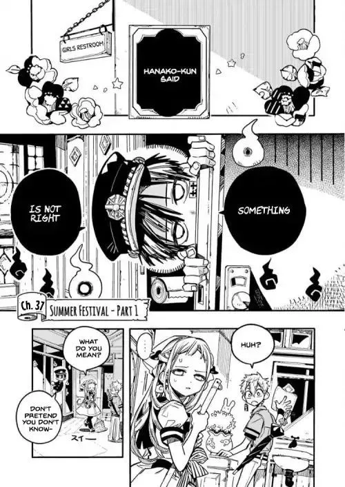 Jibaku Shounen Hanako-kun Chapter 37 page 1