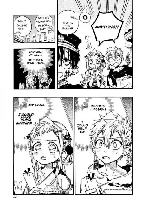Jibaku Shounen Hanako-kun Chapter 37 page 21