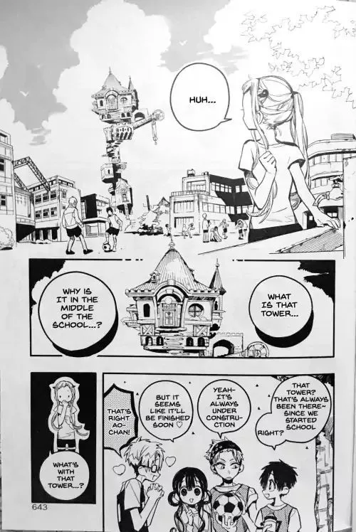 Jibaku Shounen Hanako-kun Chapter 41 page 21