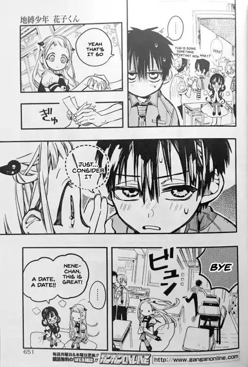 Jibaku Shounen Hanako-kun Chapter 41 page 29