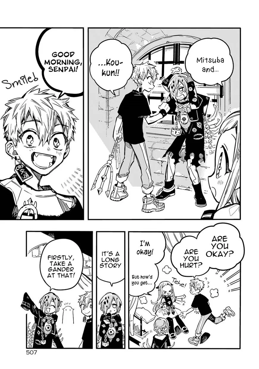 Jibaku Shounen Hanako-kun Chapter 55 page 31